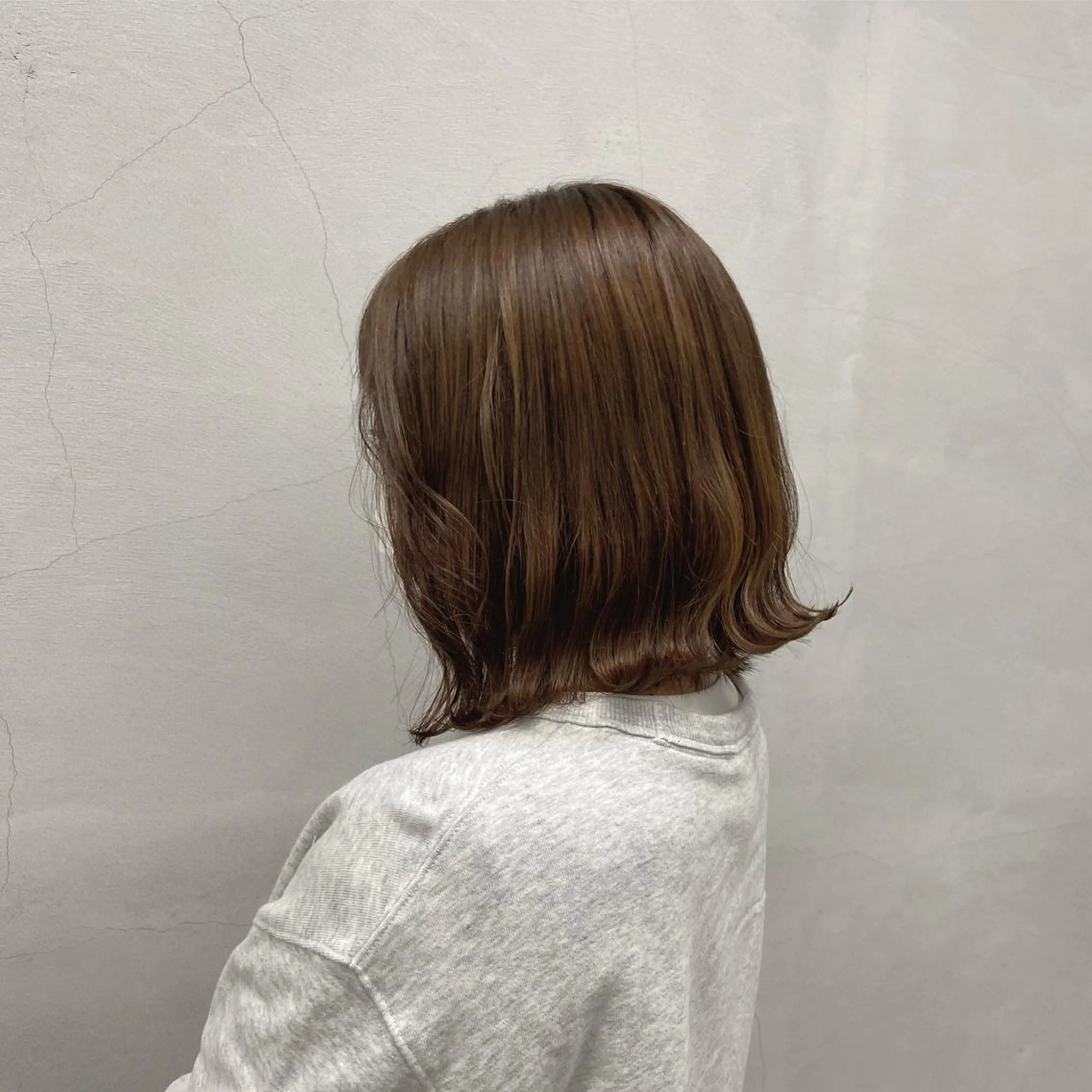 ミディアム yuna/ボブカット /ハイトーンカラーのヘアスタイル