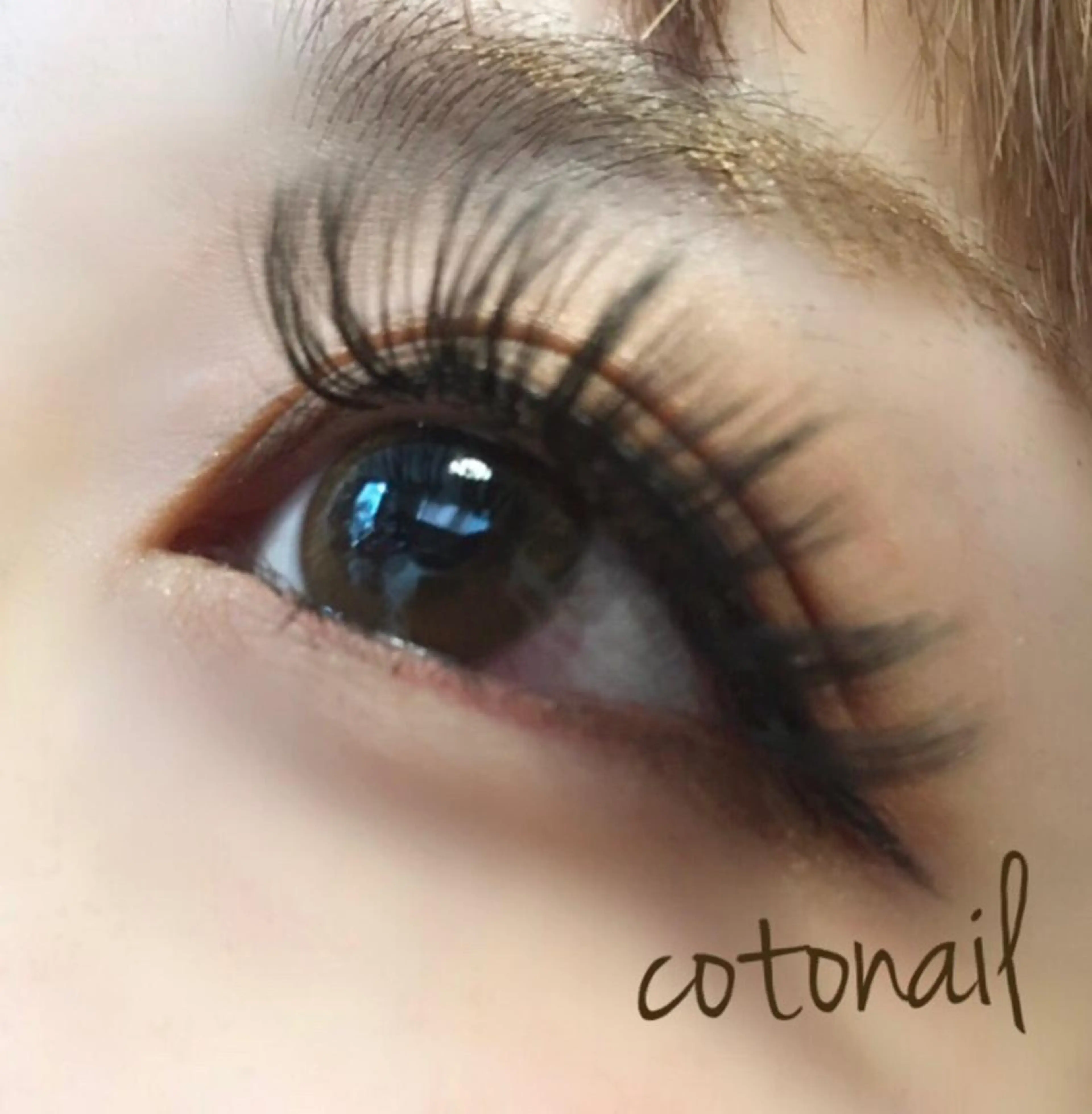 マツエク・マツパ Cカール ボリュームラッシュ ツメトマツゲ .のネイルデザイン