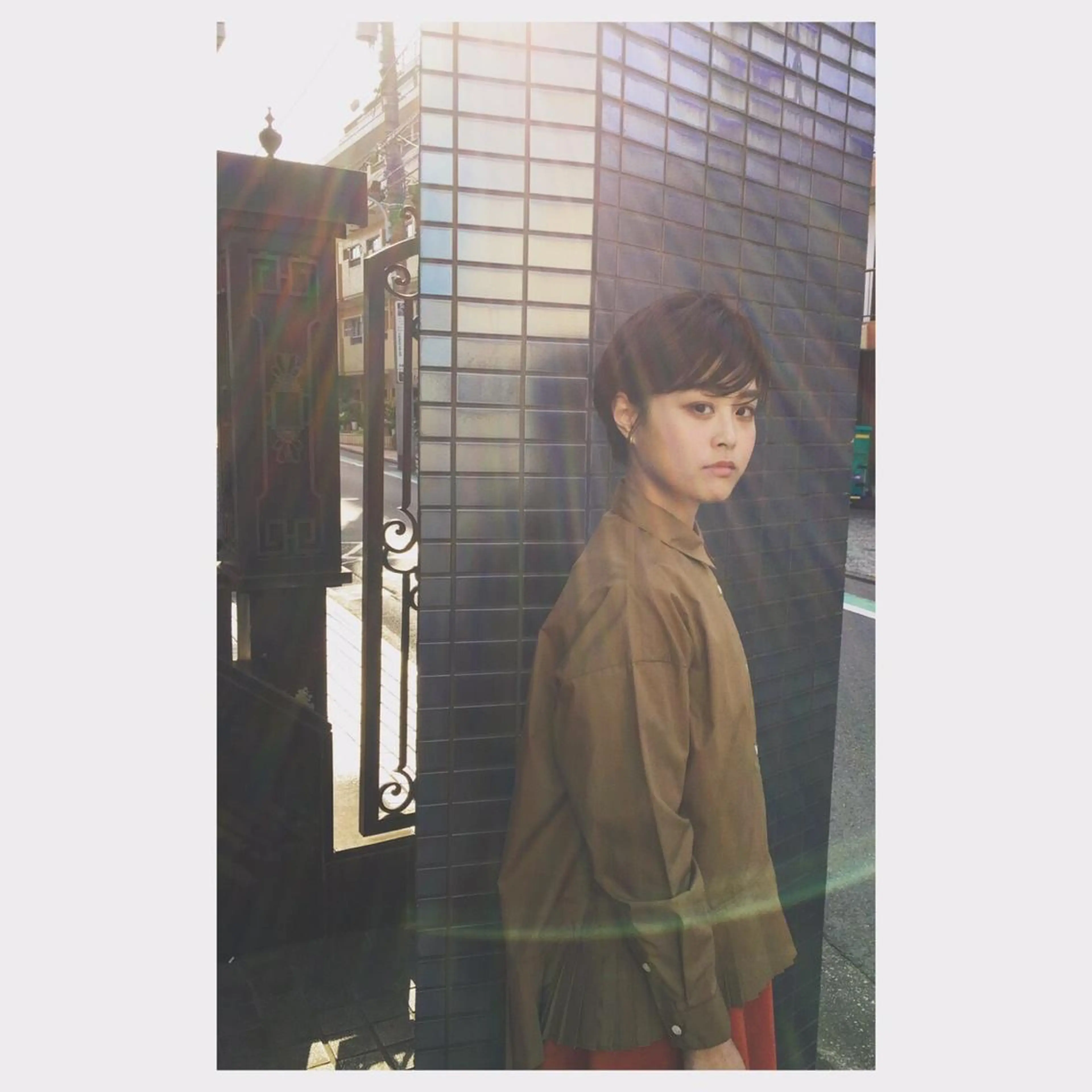 ショート カラー 伊藤 佳代子のヘアスタイル