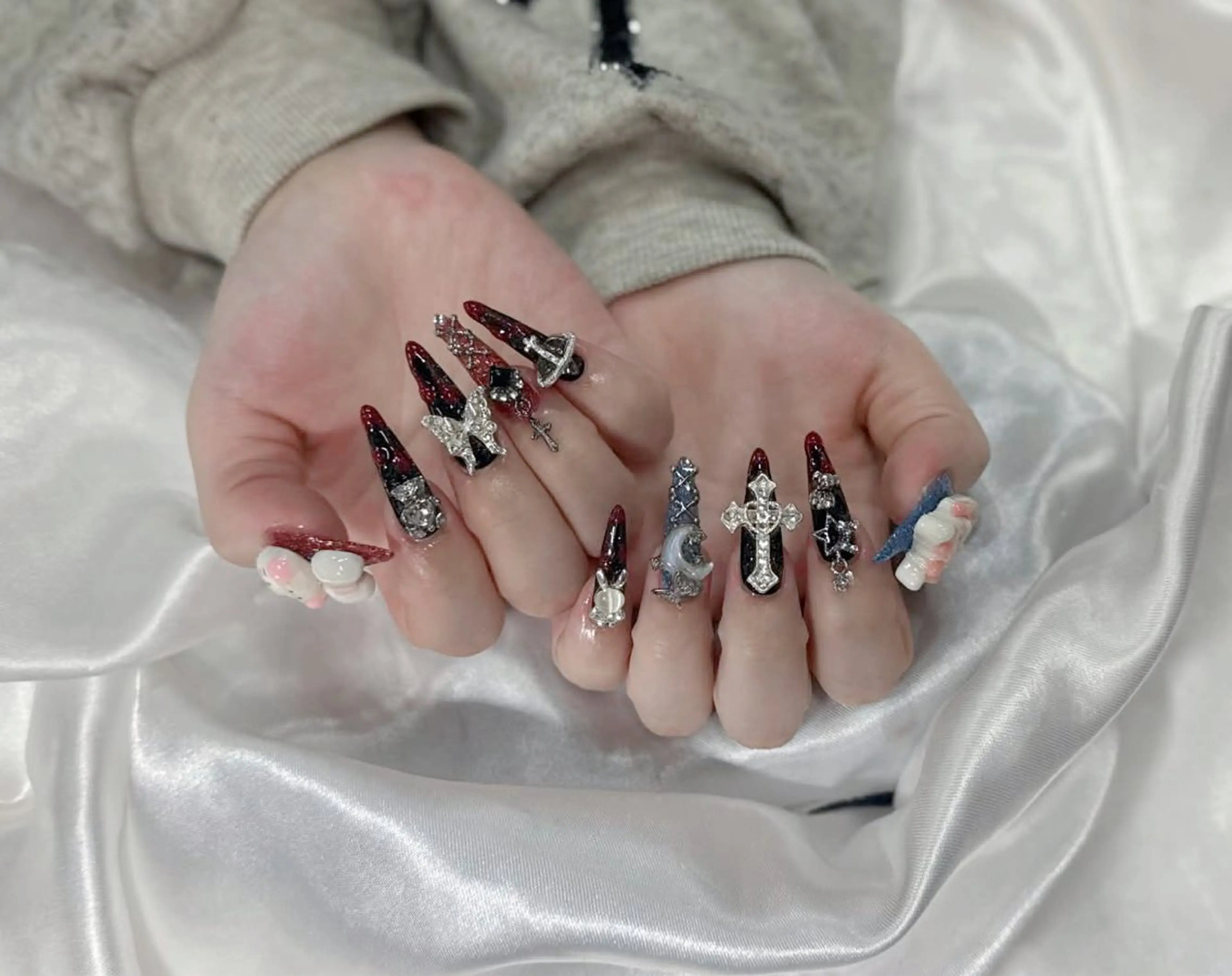 「チップ長さ出し、オフなし」パーツつけ放題の写真