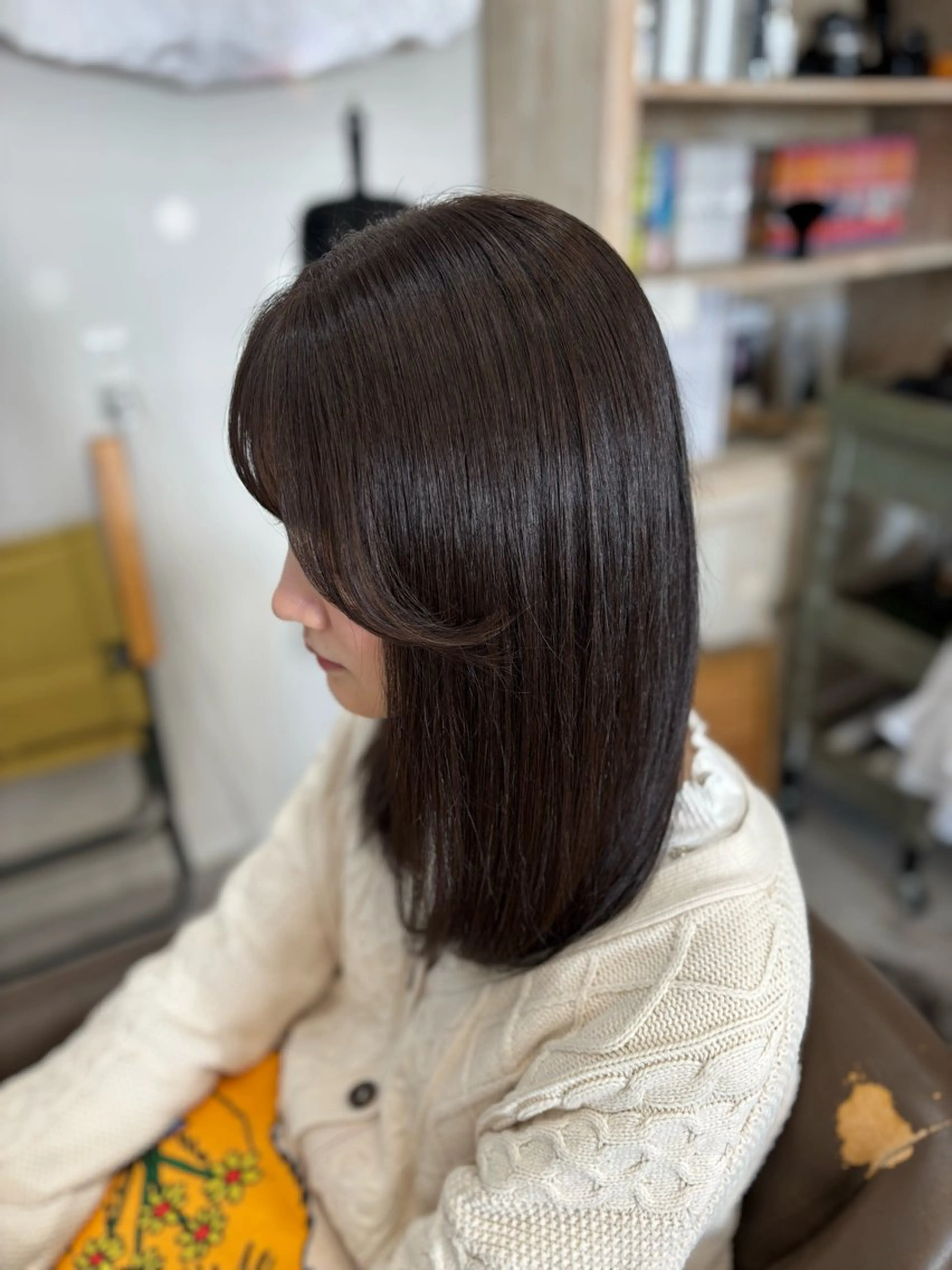 セミロング 髪質改善 ✨次世代型髪質改善✨ marikaのヘアスタイル