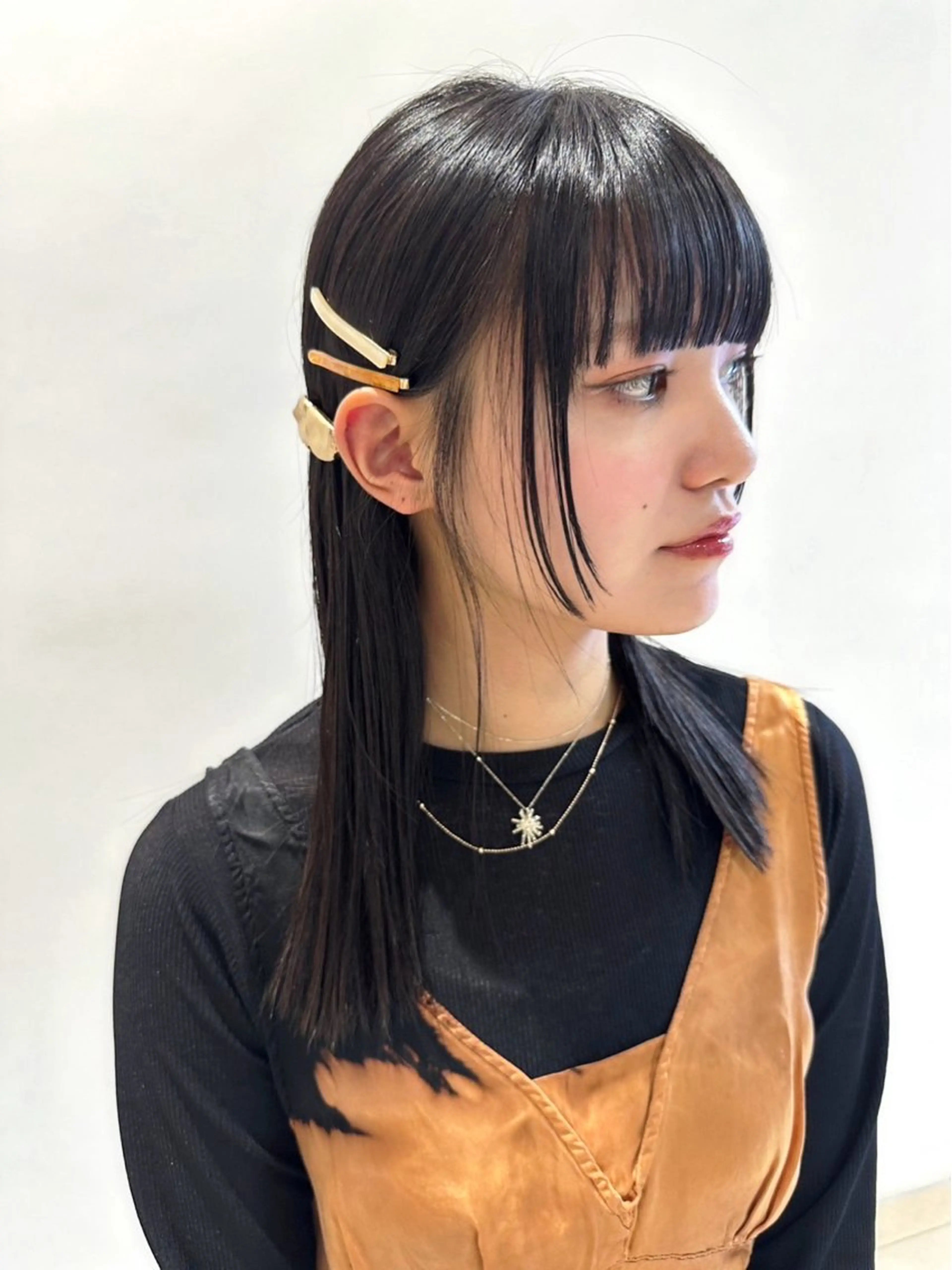 セミロング 🪽ナチュラルヘア* 大下唯奈🪽🫧のヘアスタイル