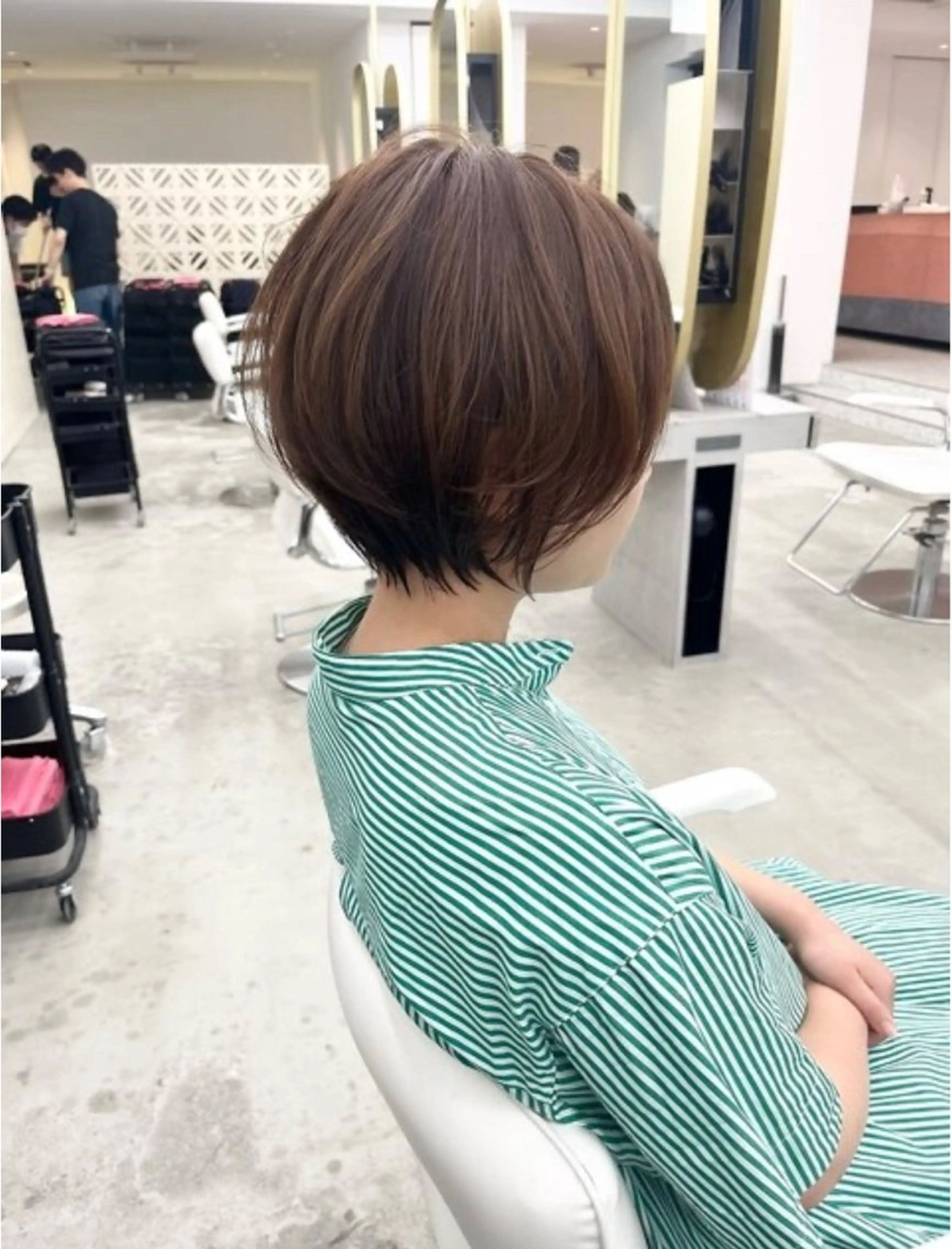 ショート 🌸SAORI /透明感カラー🌸のヘアスタイル