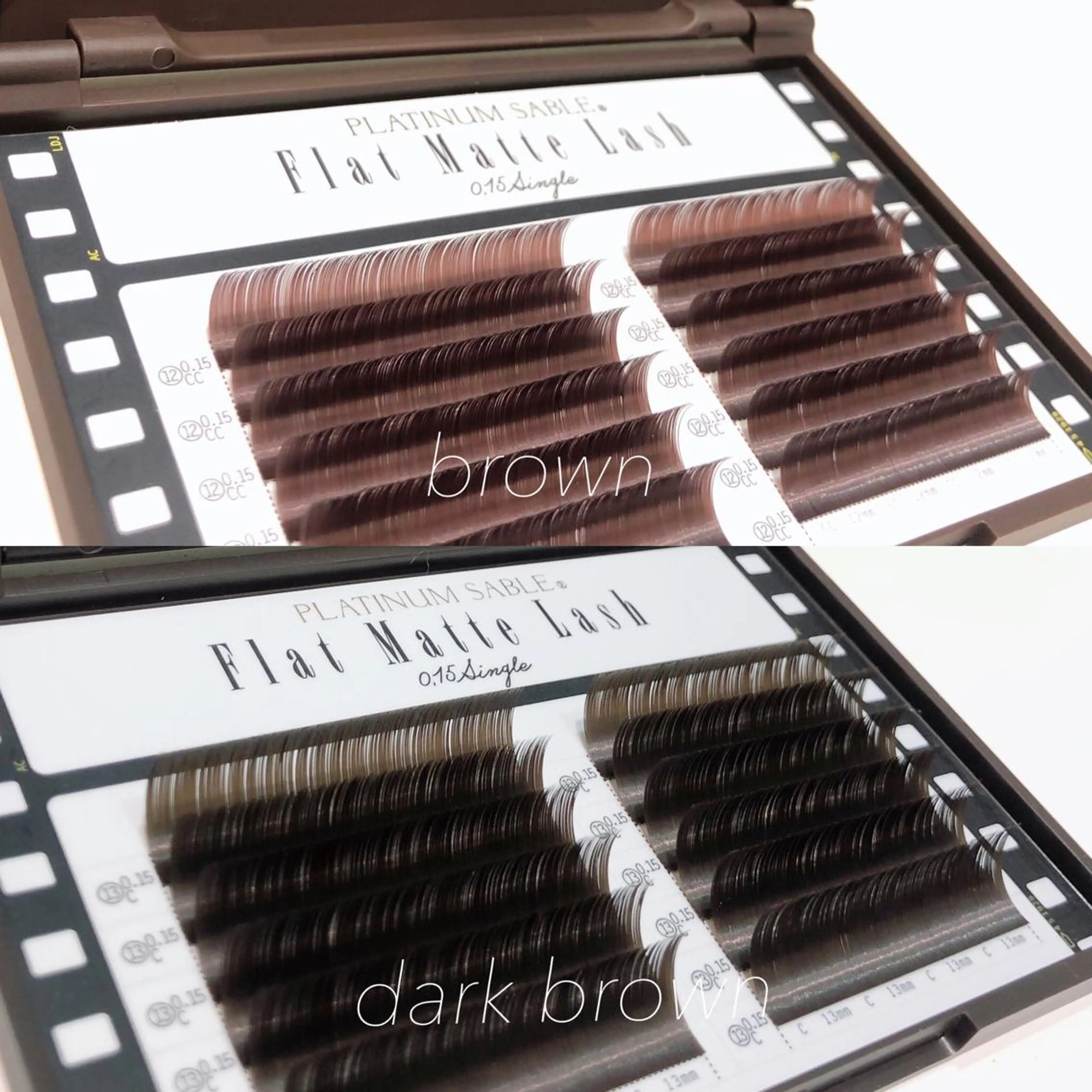 マツエク・マツパ カラーマツエク フラットラッシュ ナチュラル taniuchi ramuのマツエク・マツパデザイン