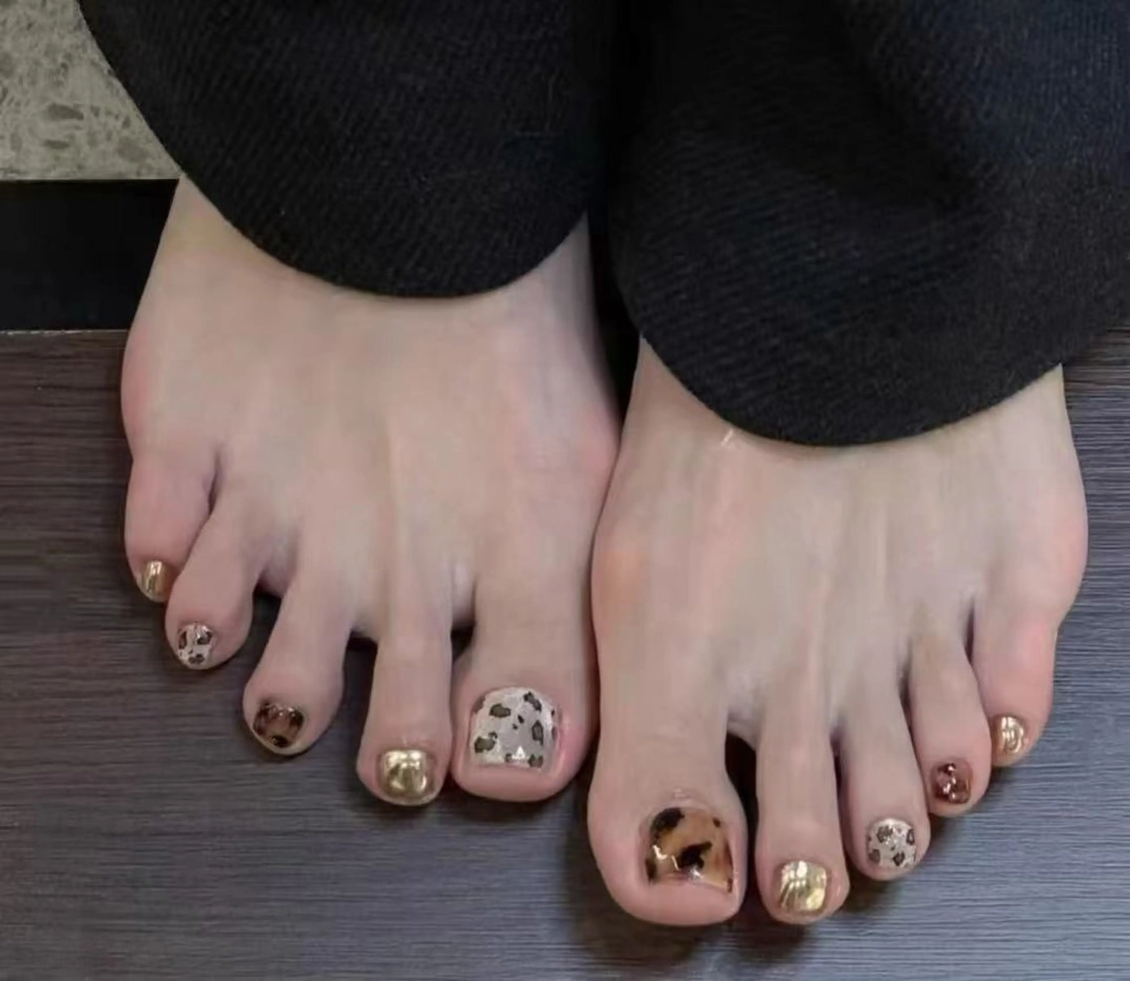 フット❤️パーツとアートつけ放題、オフ込みの写真