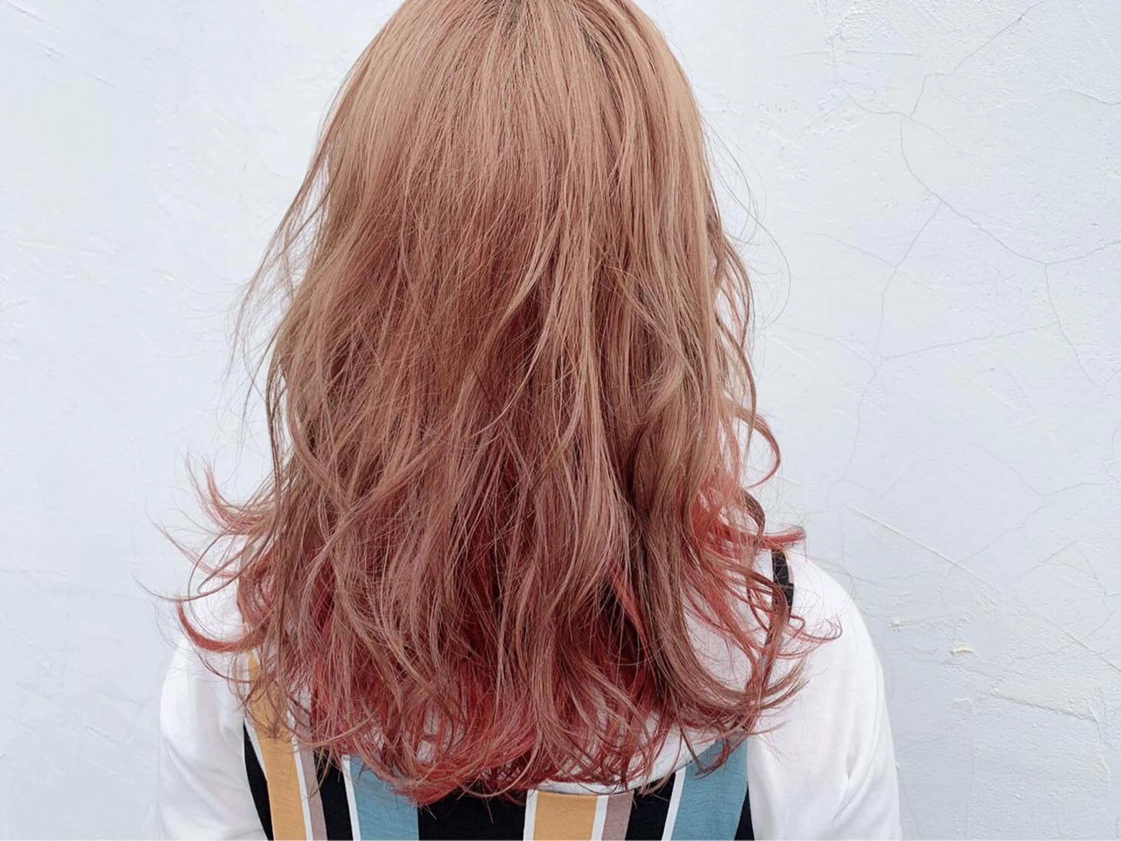 【⭐️人気NO1⭐️】グラデーションカラー🌈（ブリーチ&カラー）　ミニモ限定メニューの写真