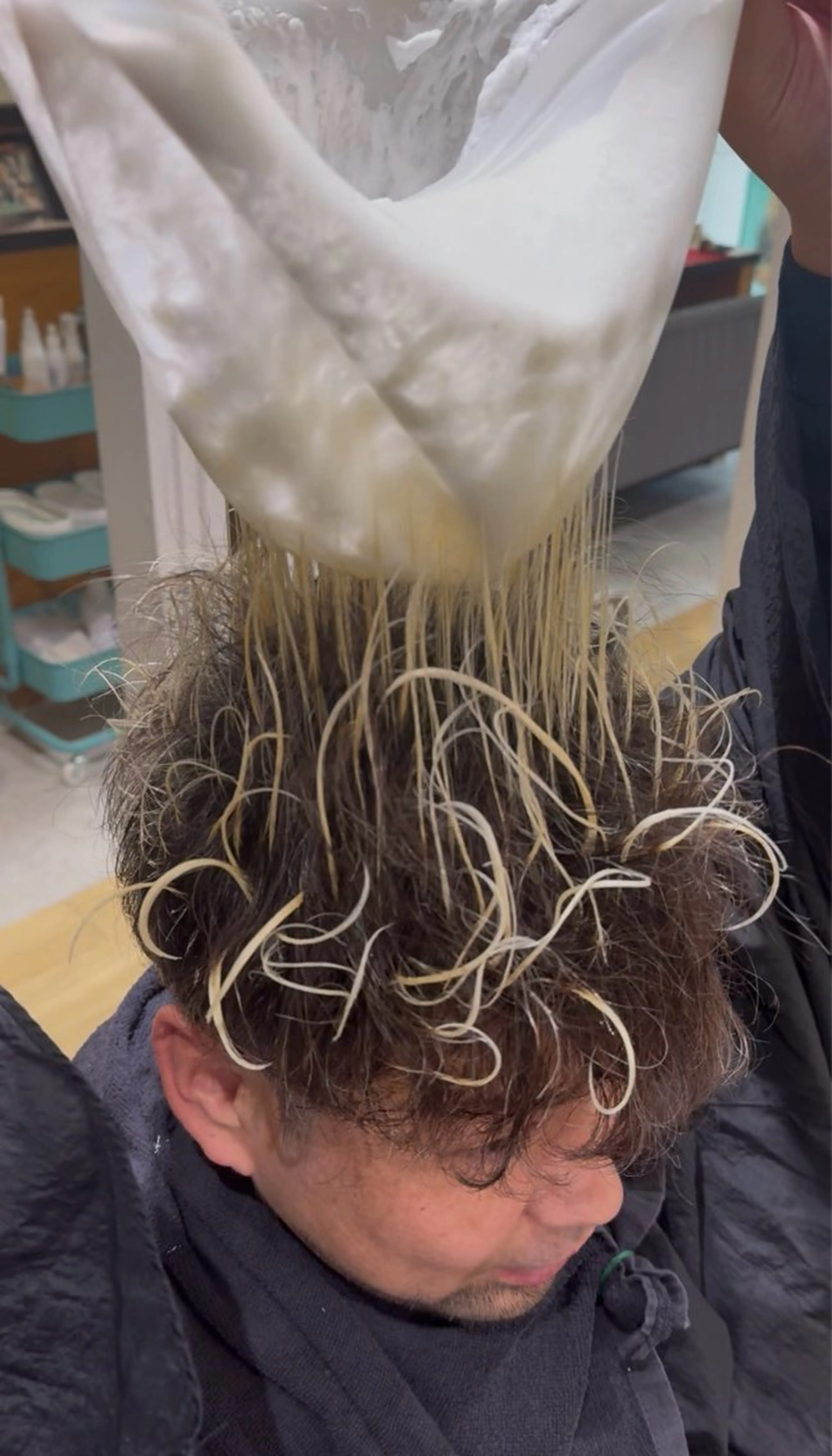 カラー ハイライトカラー カット ヘアカラー 福井 珠乃のヘアスタイル