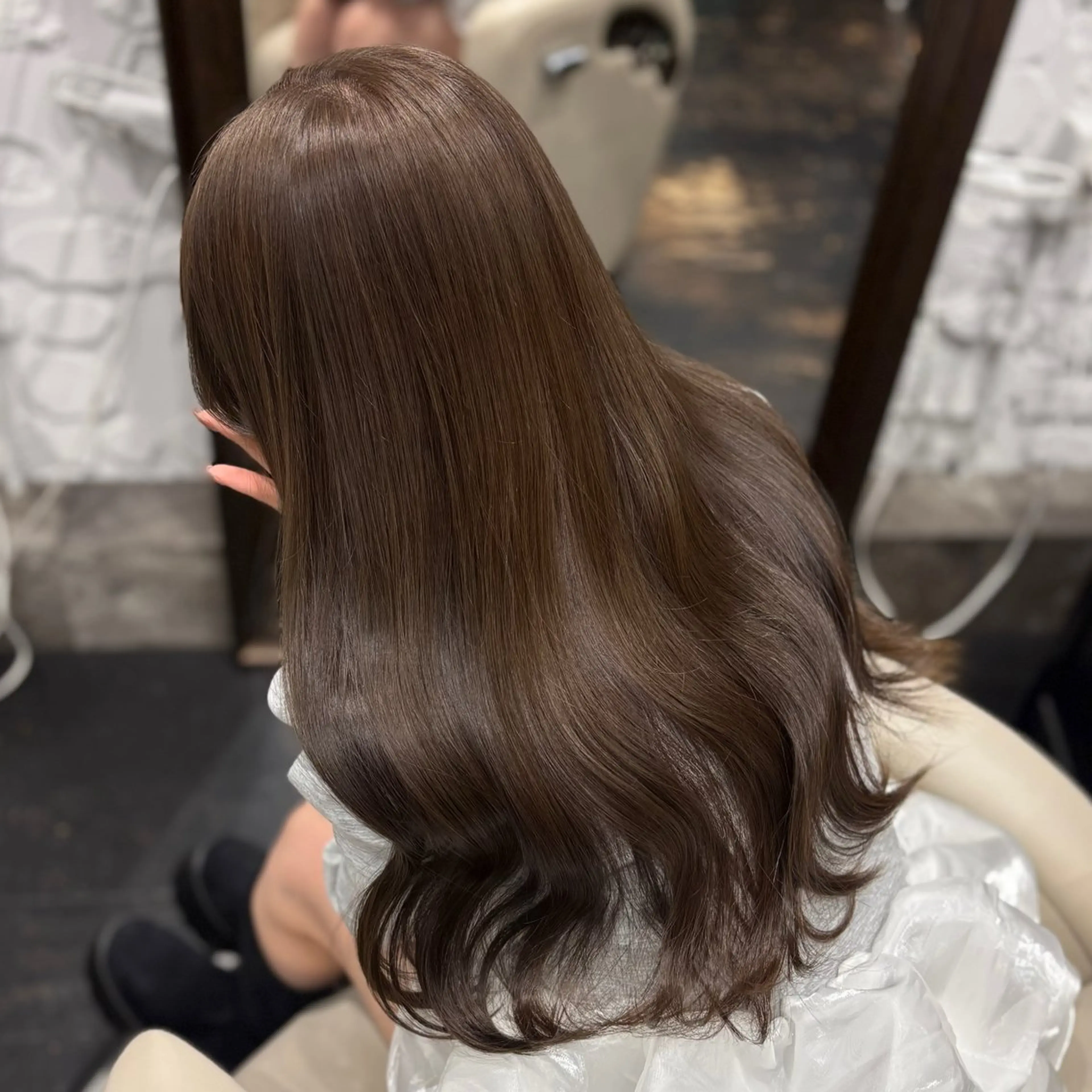 ロング カラー ヘアカラー rion🌛 /都島/透明感カラーのヘアスタイル