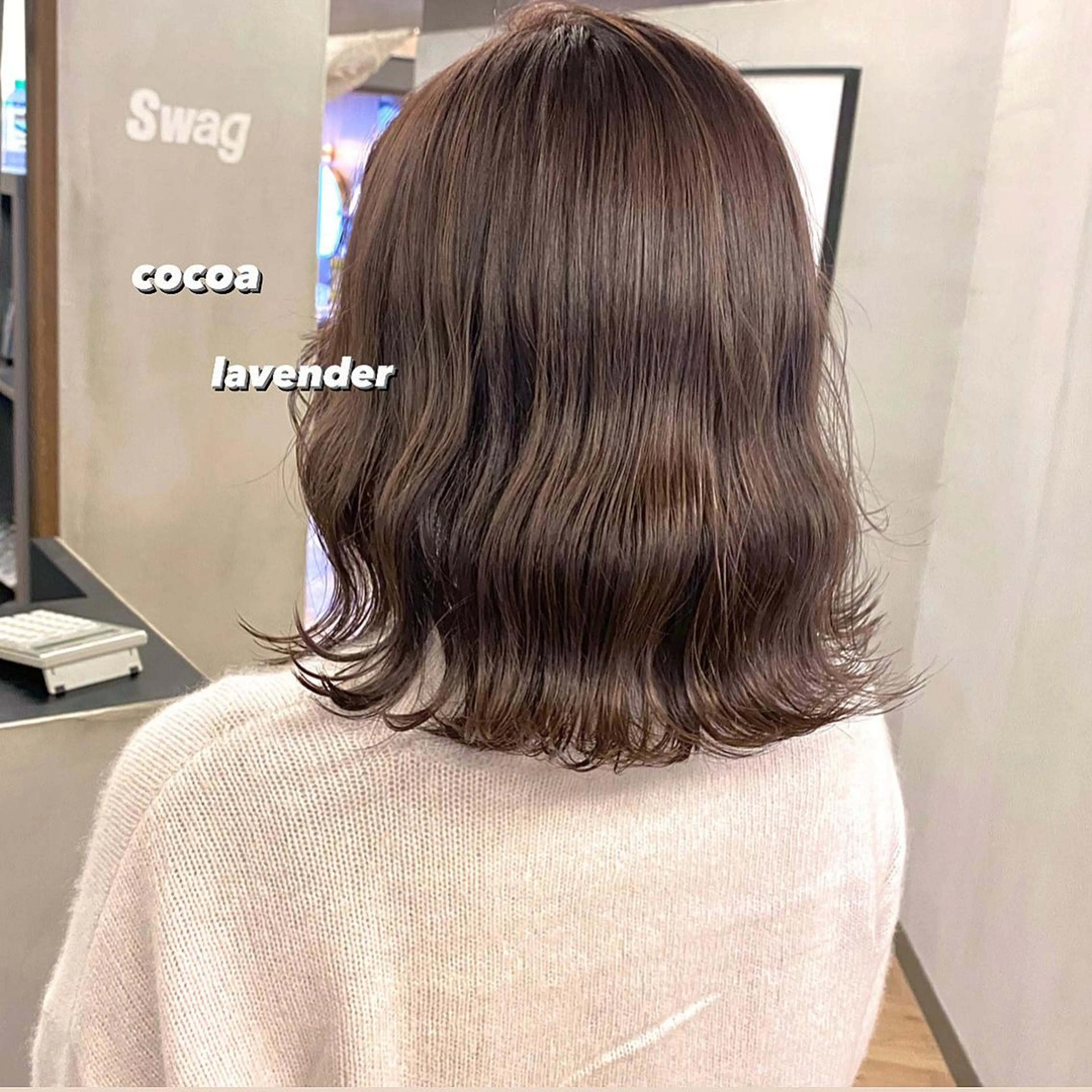 ミディアム カラー パーマ ヘアアレンジ ブリーチ ブリーチなしカラー カット ヘアカラー トリートメント EMANON梅田店所属・前川 朋香のヘアスタイル