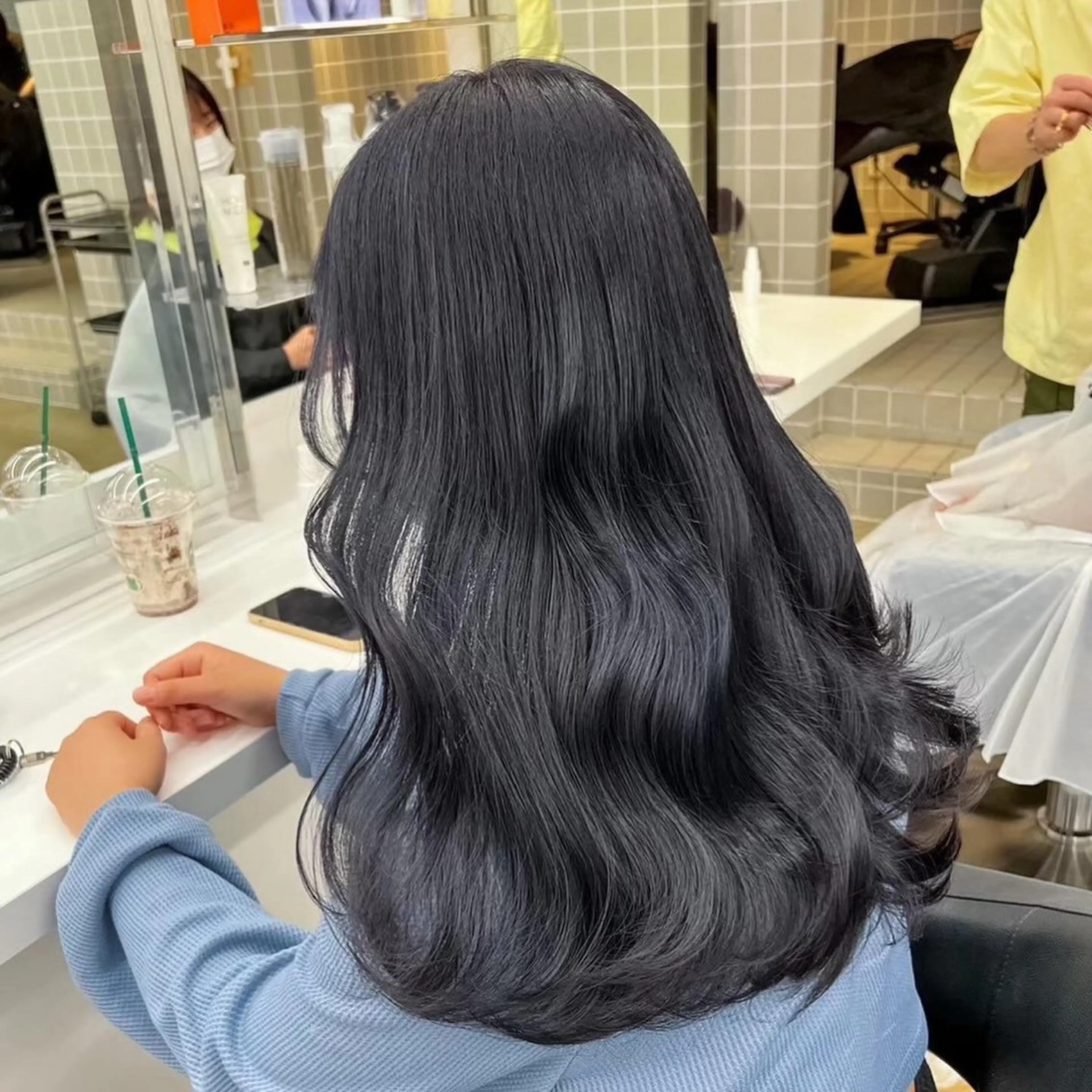 ロング 🪽直毛男子の救世主 🪽フェザーパーマのヘアスタイル