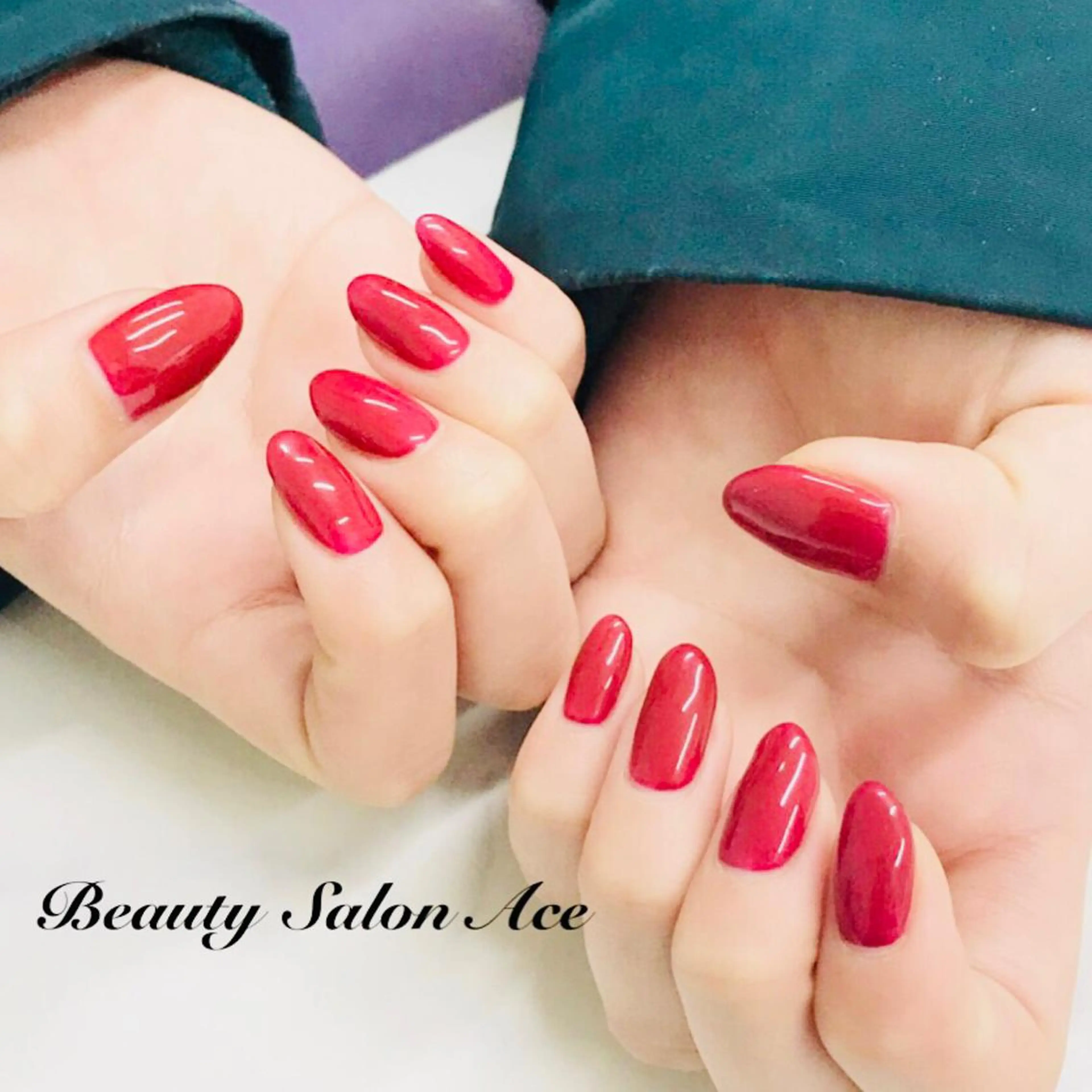 ネイル ワンカラーネイル 池袋フィルイン Ace♡Nailのネイルデザイン