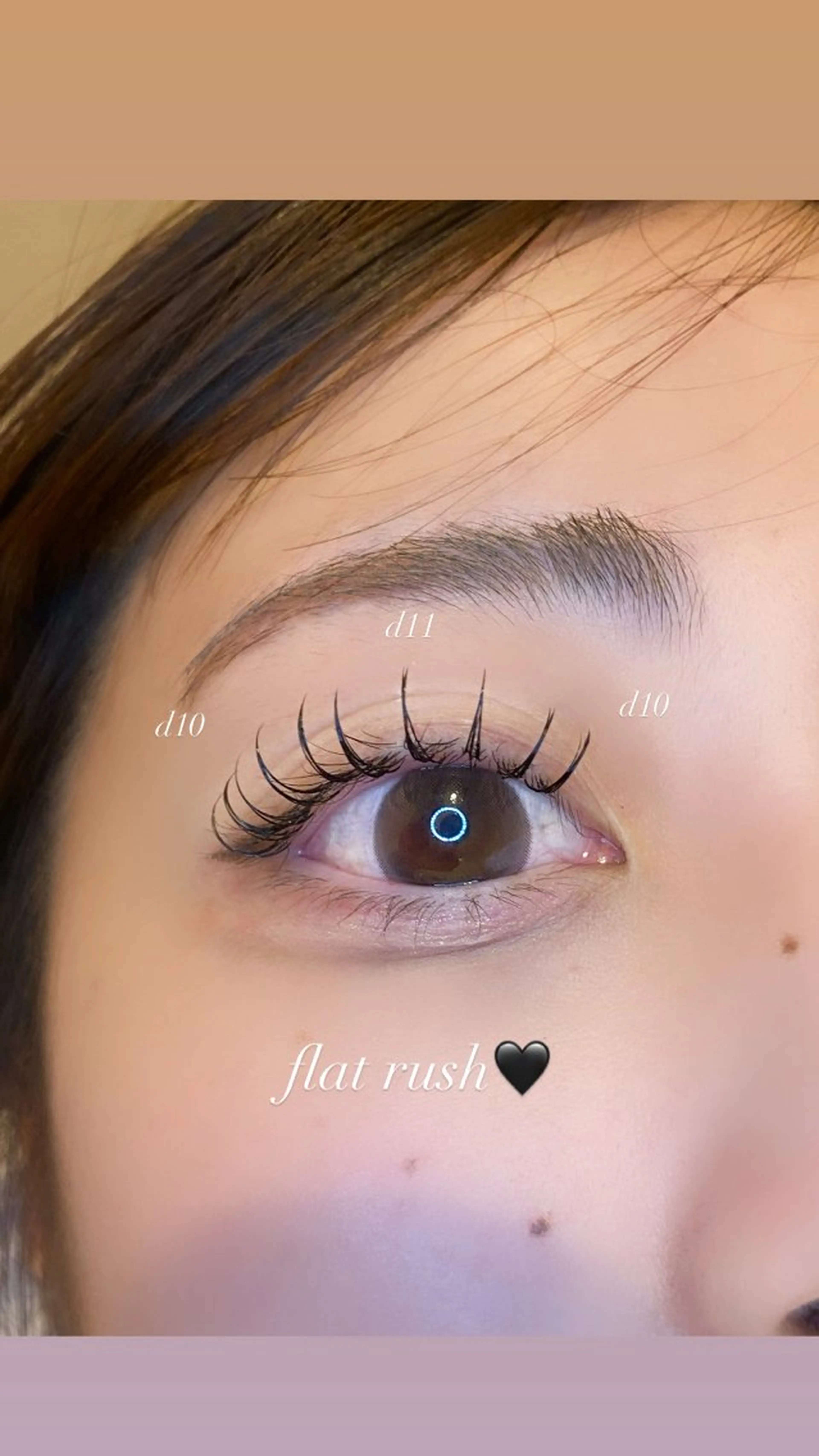 マツエク・マツパ MELL KONATSUのマツエク・マツパデザイン