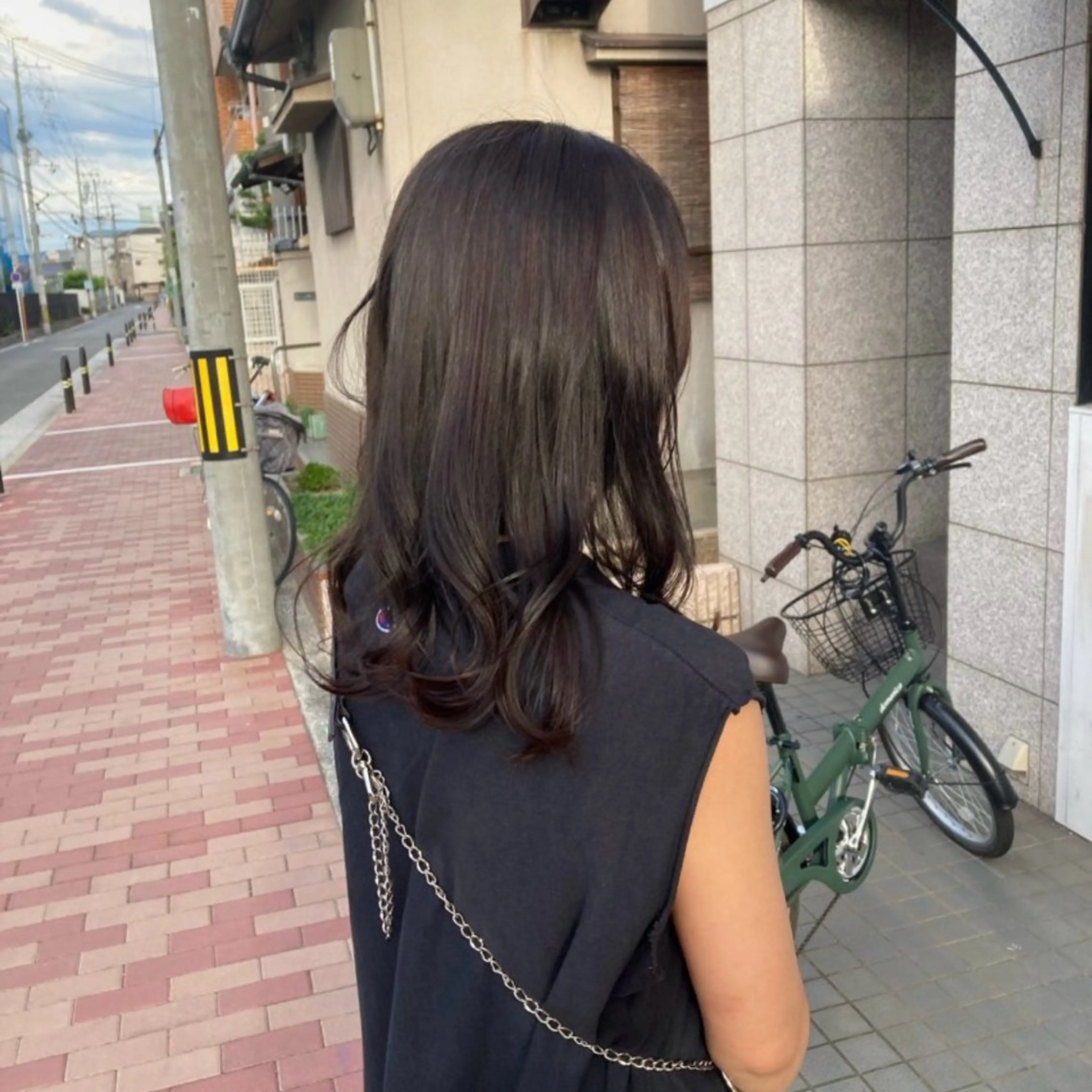 ロング MOLLASALON 浅香山店所属・髪質改善カラー 縮毛矯正🤍辻桃加のヘアスタイル