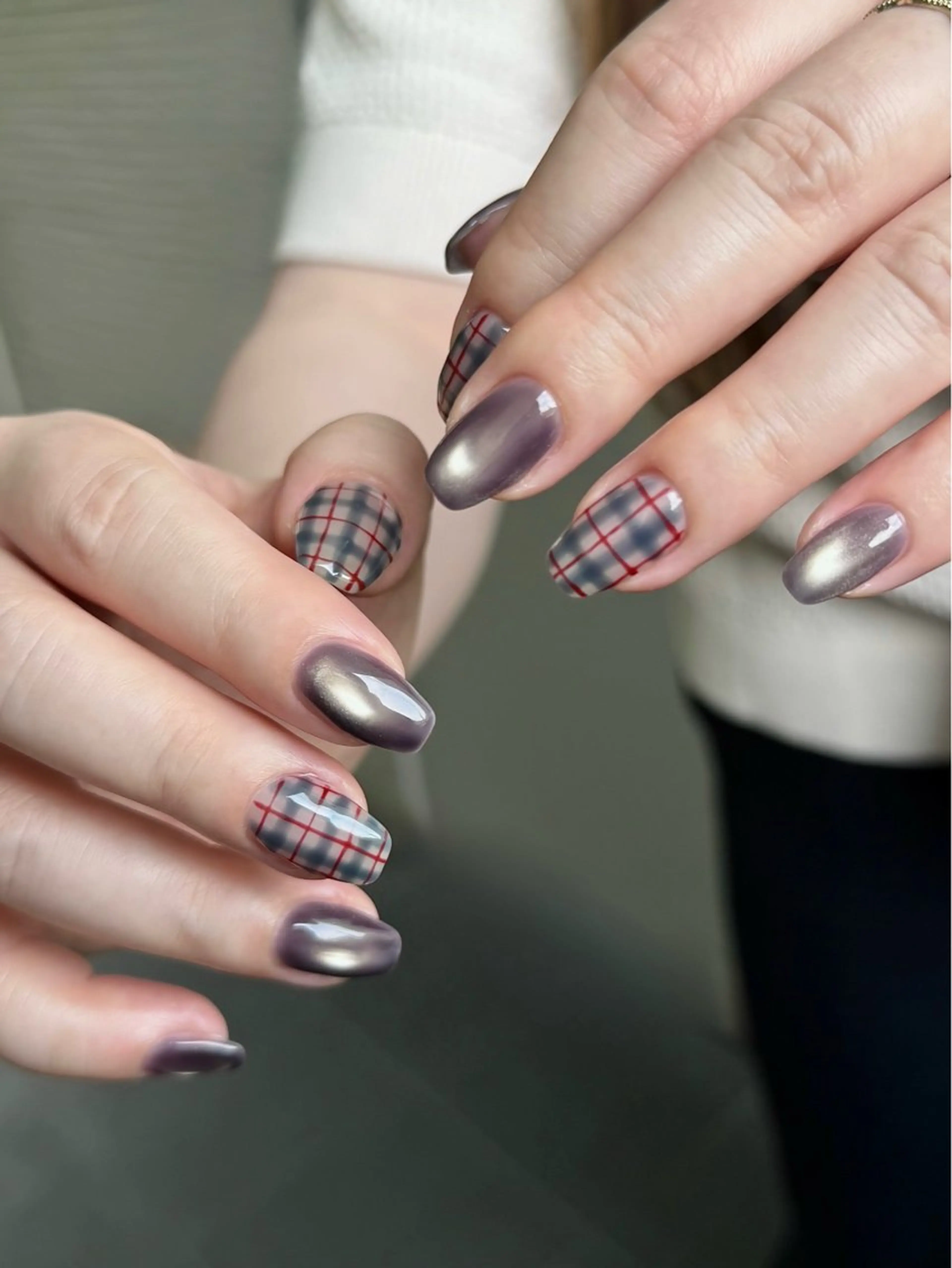 ネイル マグネットネイル ハンドネイル _ chihiroのネイルデザイン