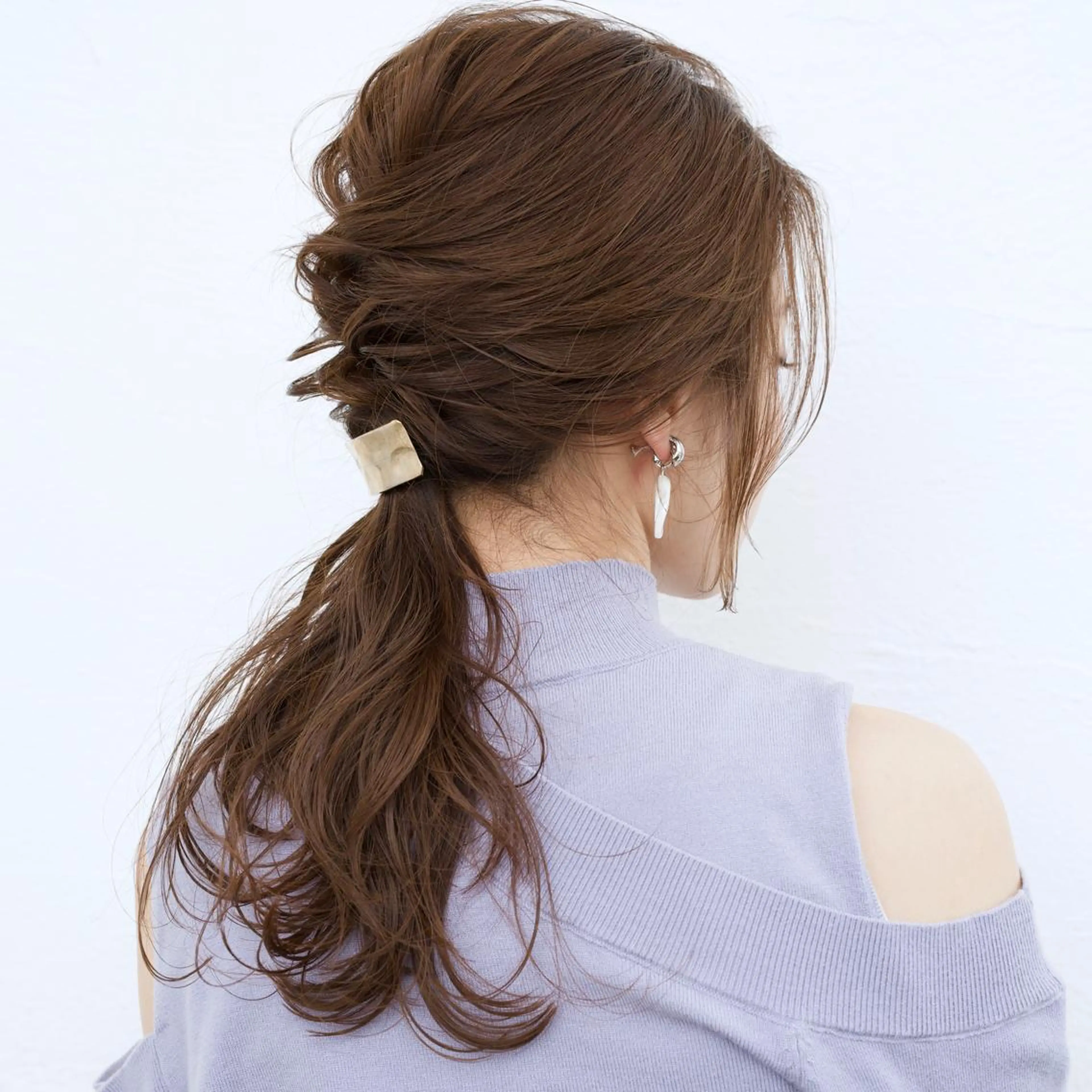 ロング ヘアアレンジ 🍑もも 🍑のヘアスタイル