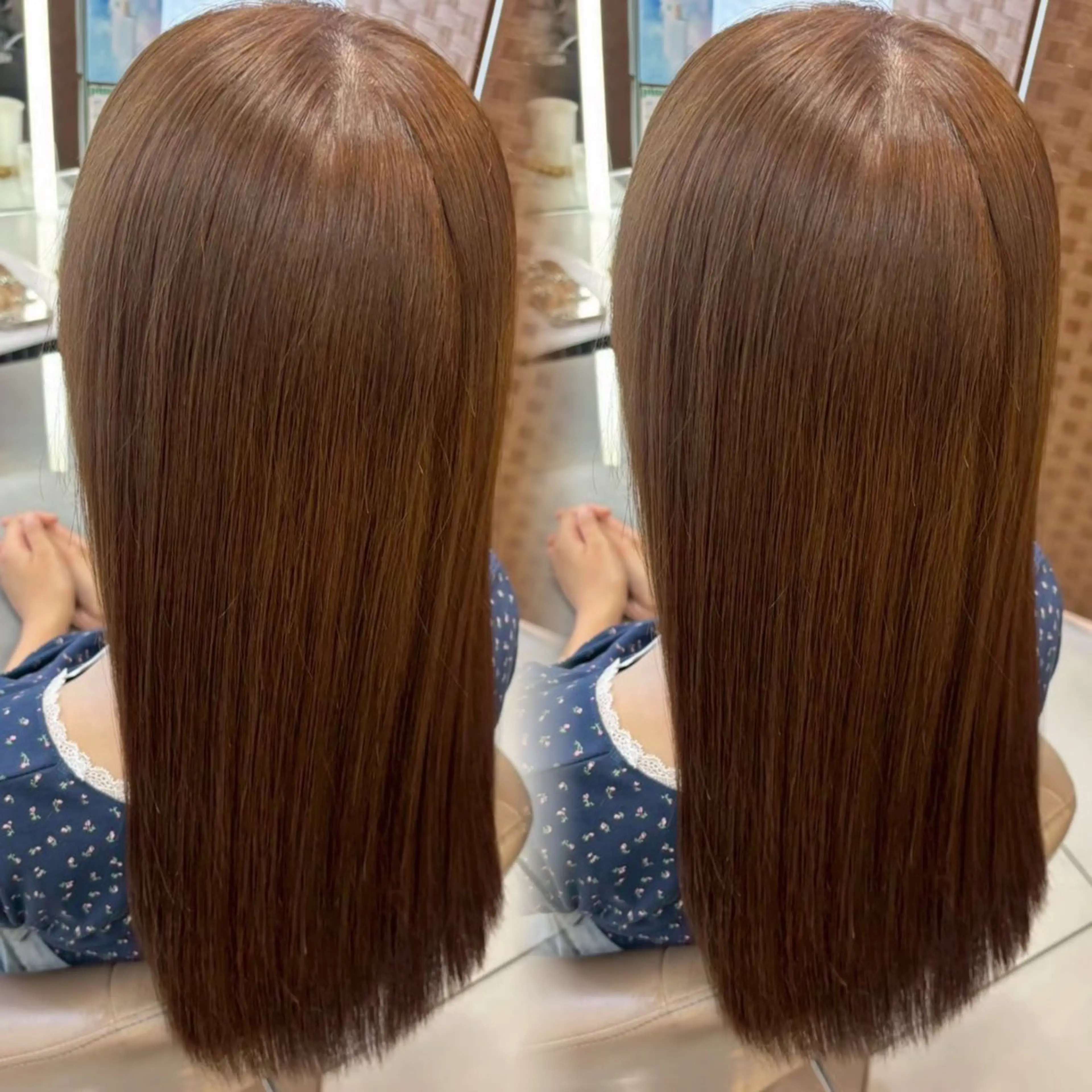 ロング カラー 透明感カラー ヘアカラー トリートメント 横浜 エクステ🎀/ カラー🌙┊︎もものヘアスタイル