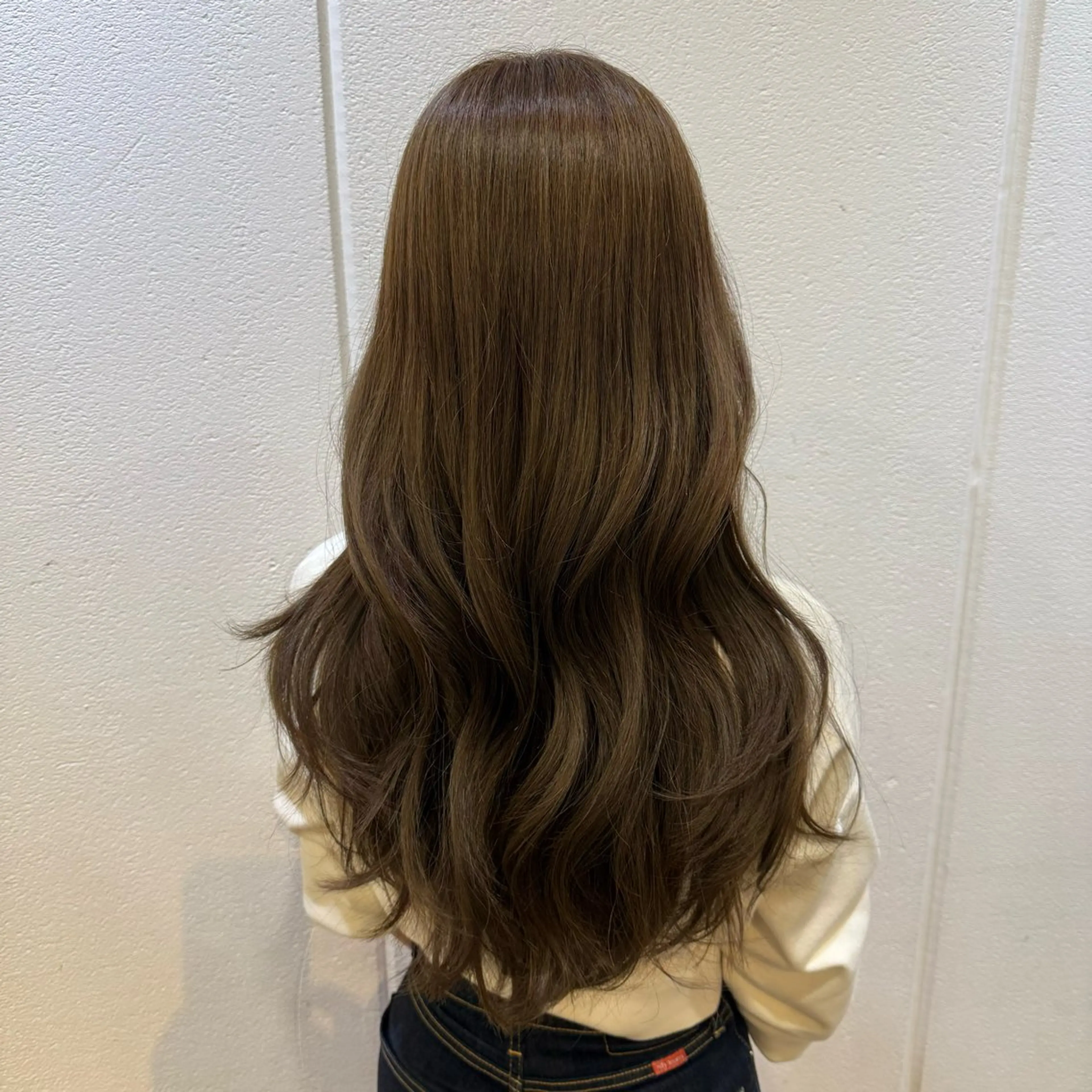 ロング カラー カット ヘアカラー トリートメント Lolonois梅田 /Okazaki:)のヘアスタイル