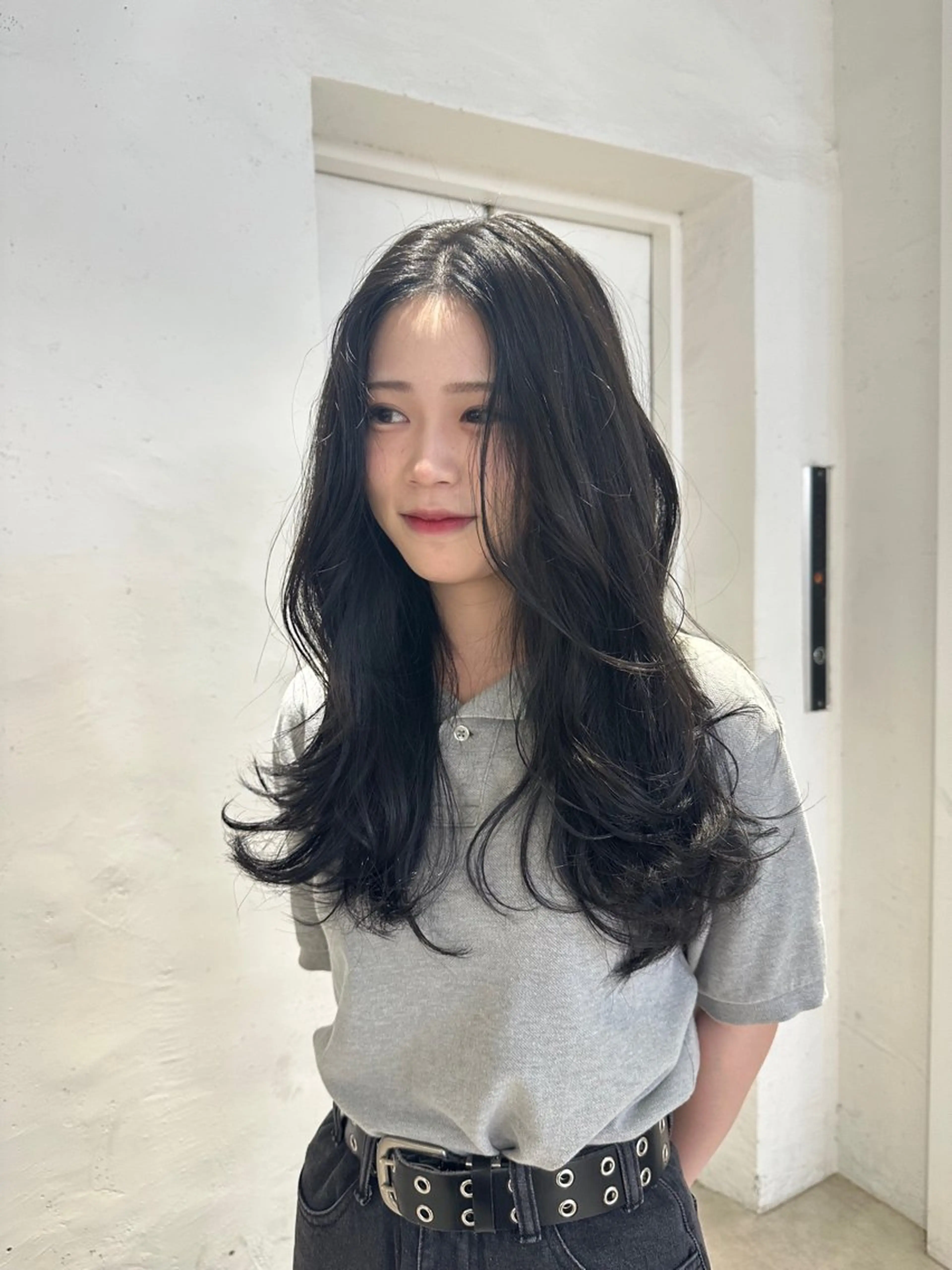 ロング ヘアカラー 韓国ヘアメンズ・レデ ィース特化ミクのヘアスタイル