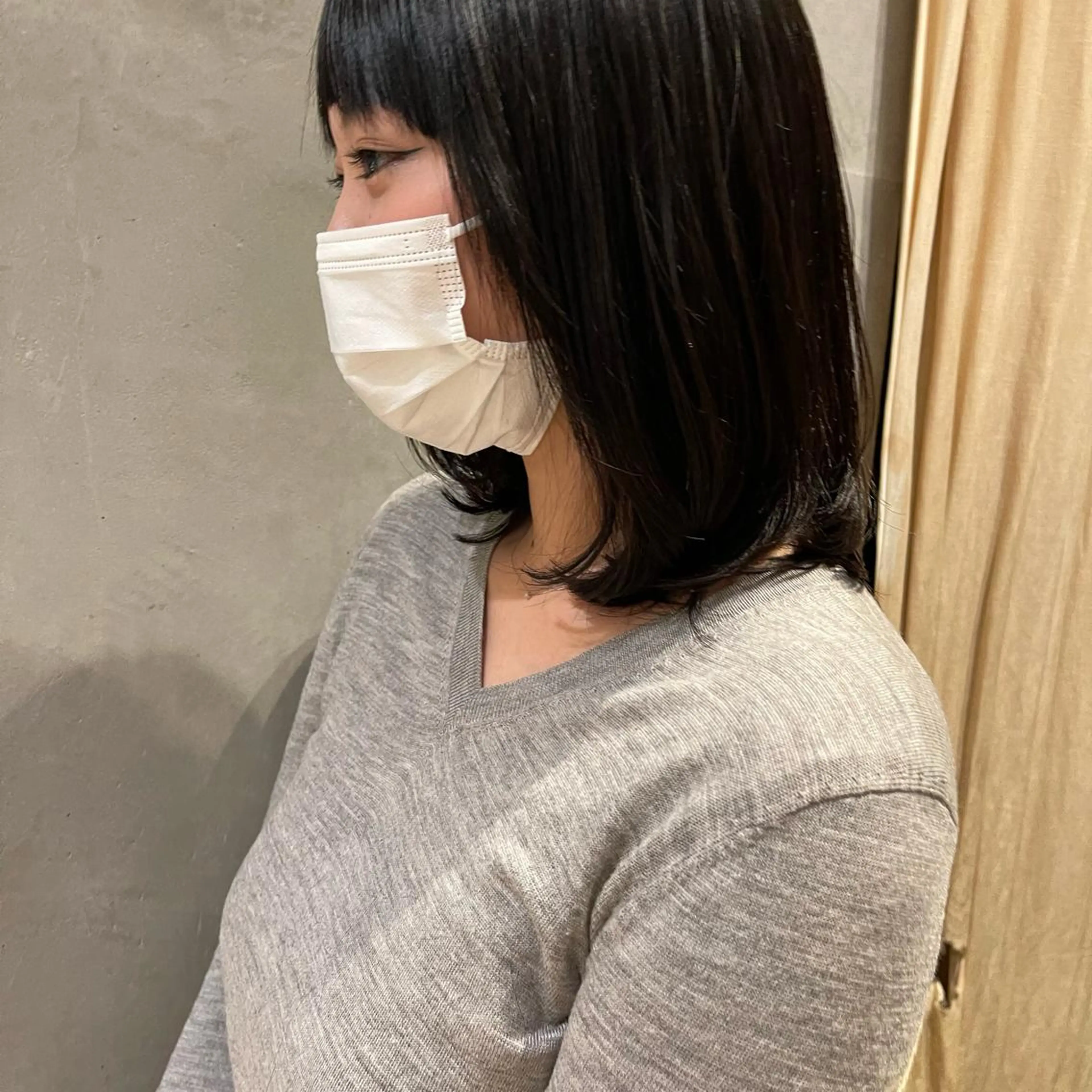 ミディアム カラー パーマ ヘアアレンジ マツエク・マツパ 高井瑠華🌼 ストカールカット特化のヘアスタイル