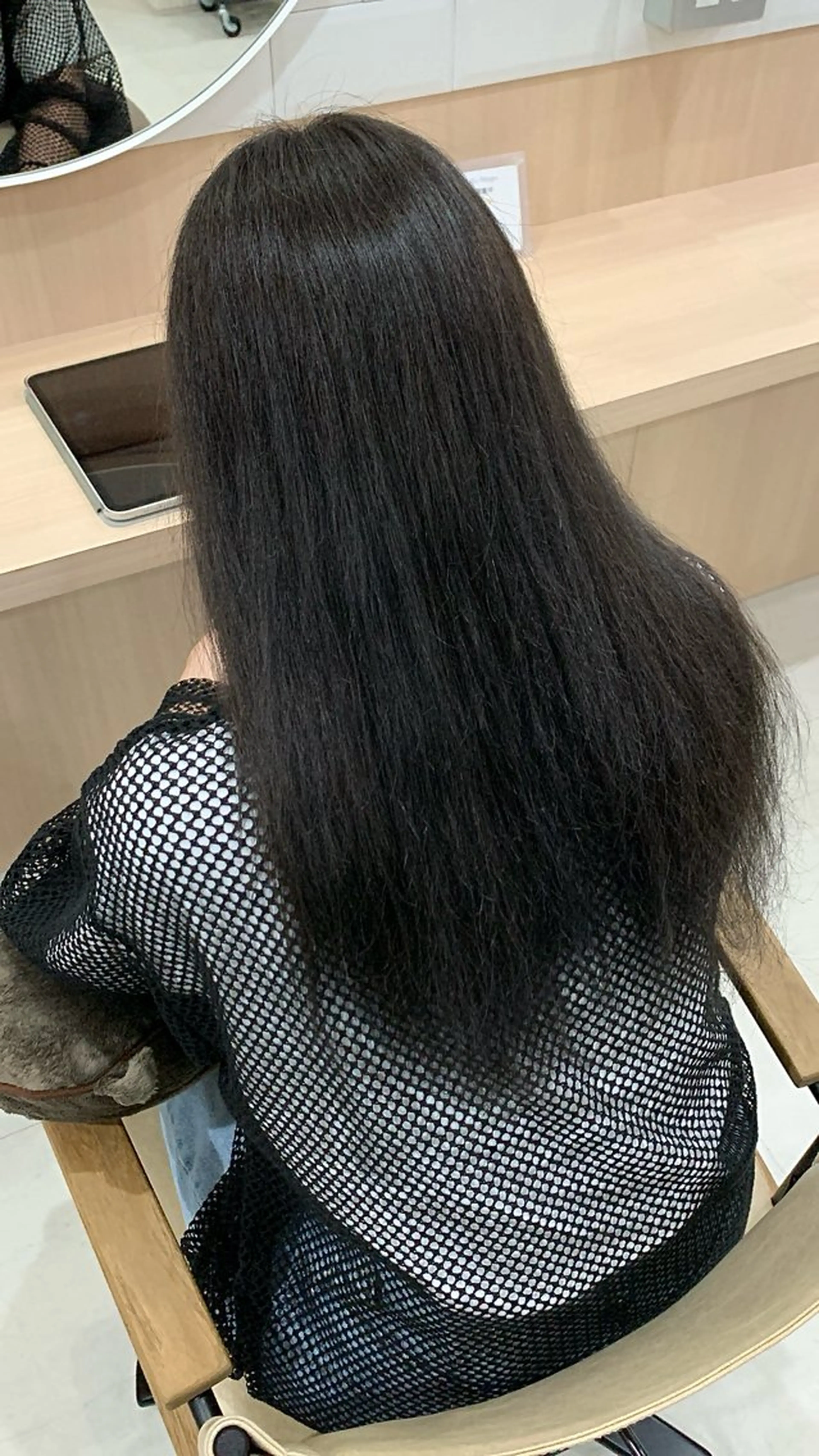 ロング カラー 田中 怜菜のヘアスタイル