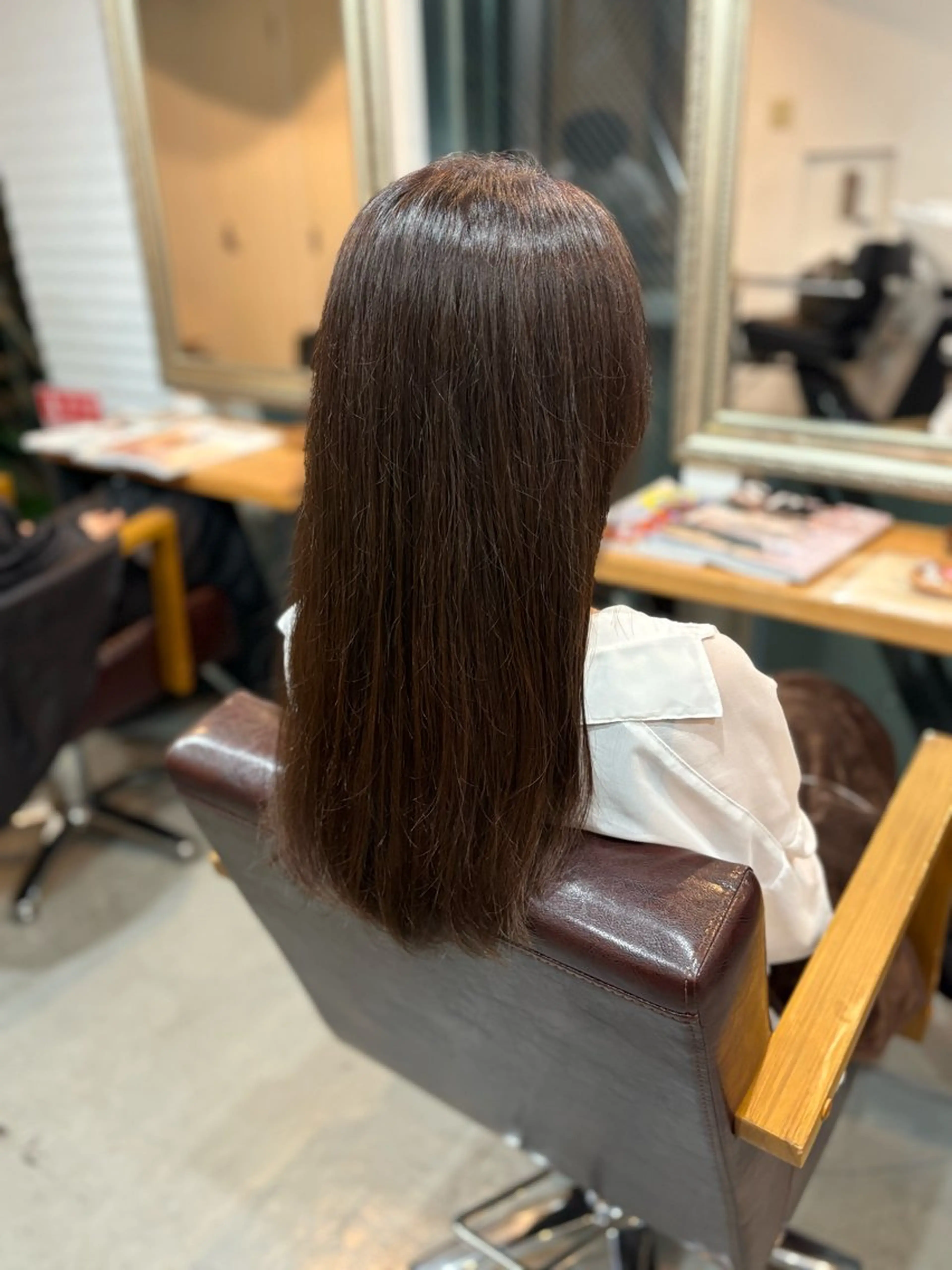 セミロング カラー ヘアカラー カラー特化/ 蝦名まひるのヘアスタイル