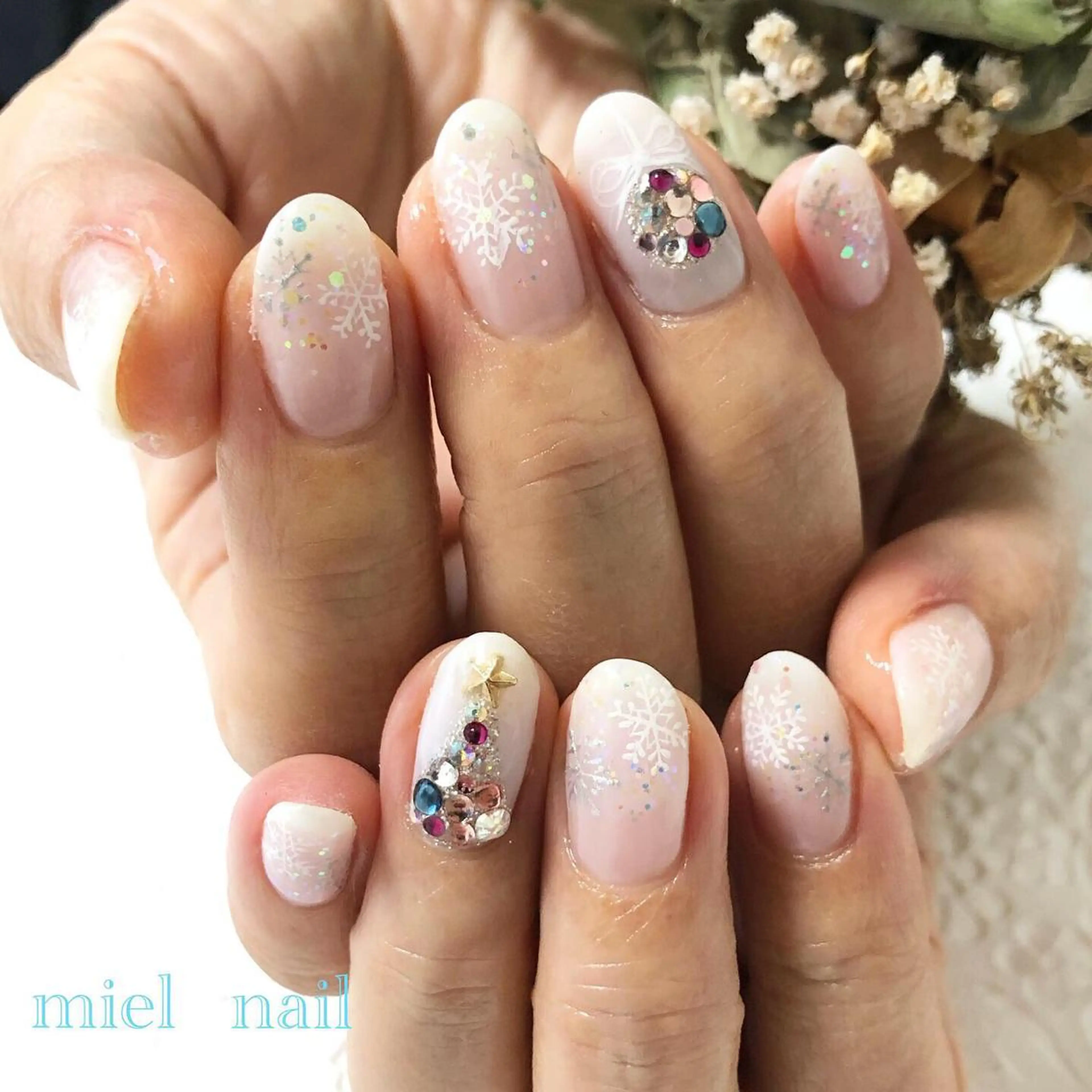 ネイル ハンドネイル miel nailのネイルデザイン