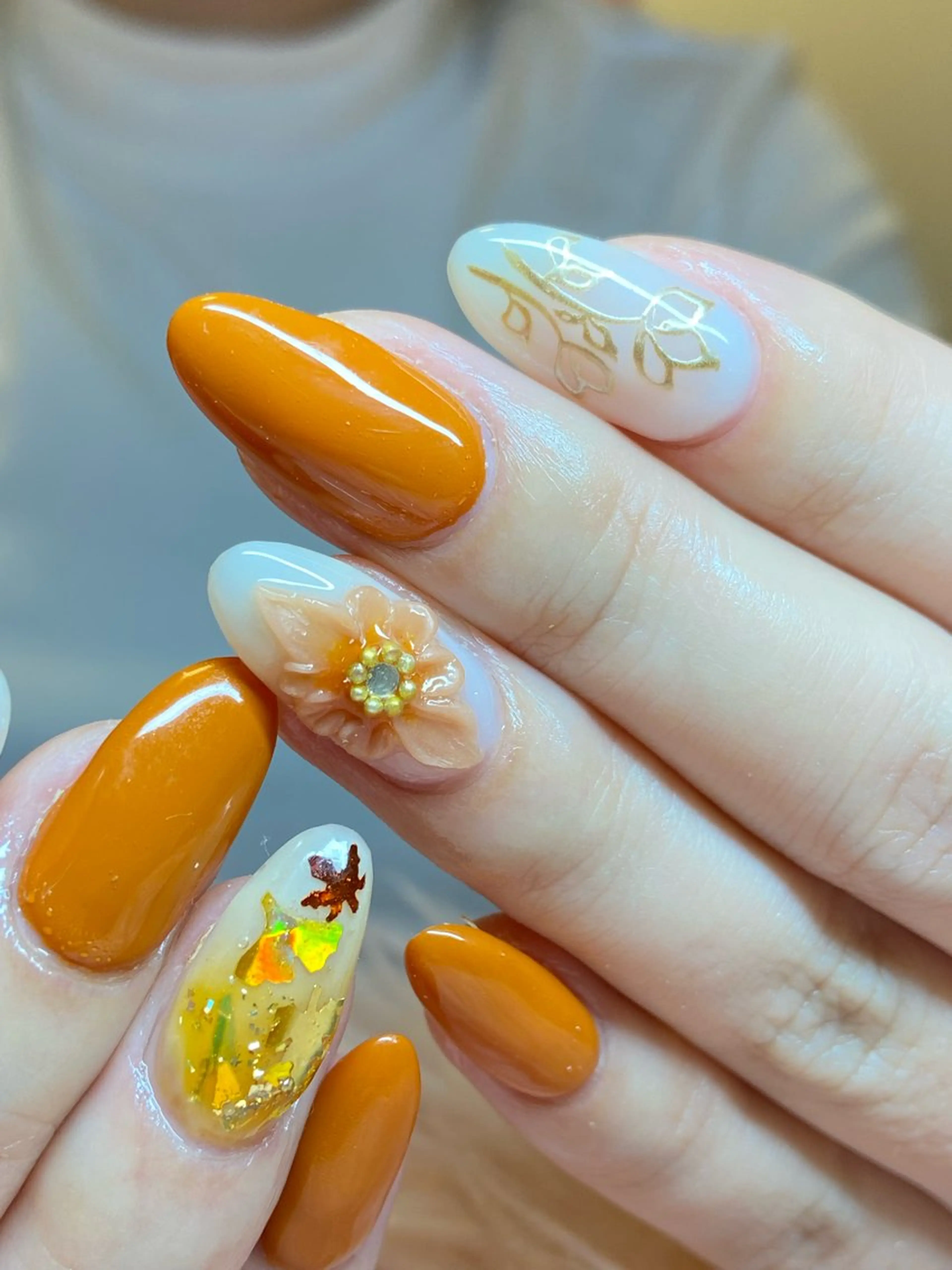 ネイル HandSnail 座間自宅ネイルサロンのネイルデザイン