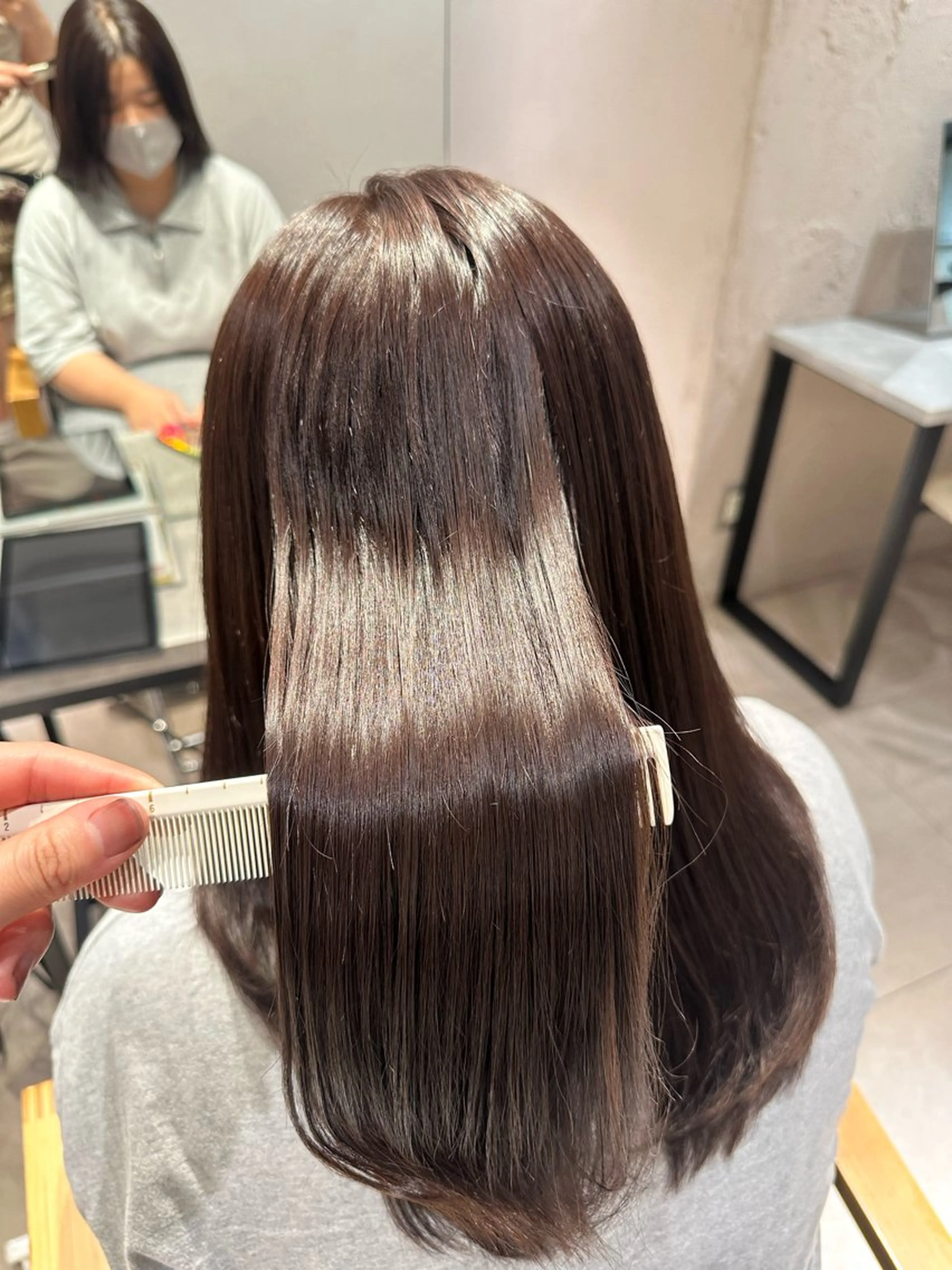 ✨髪質改善カラー＋ベーシックトリートメント✨「シャンプー・ブロー込み」の写真