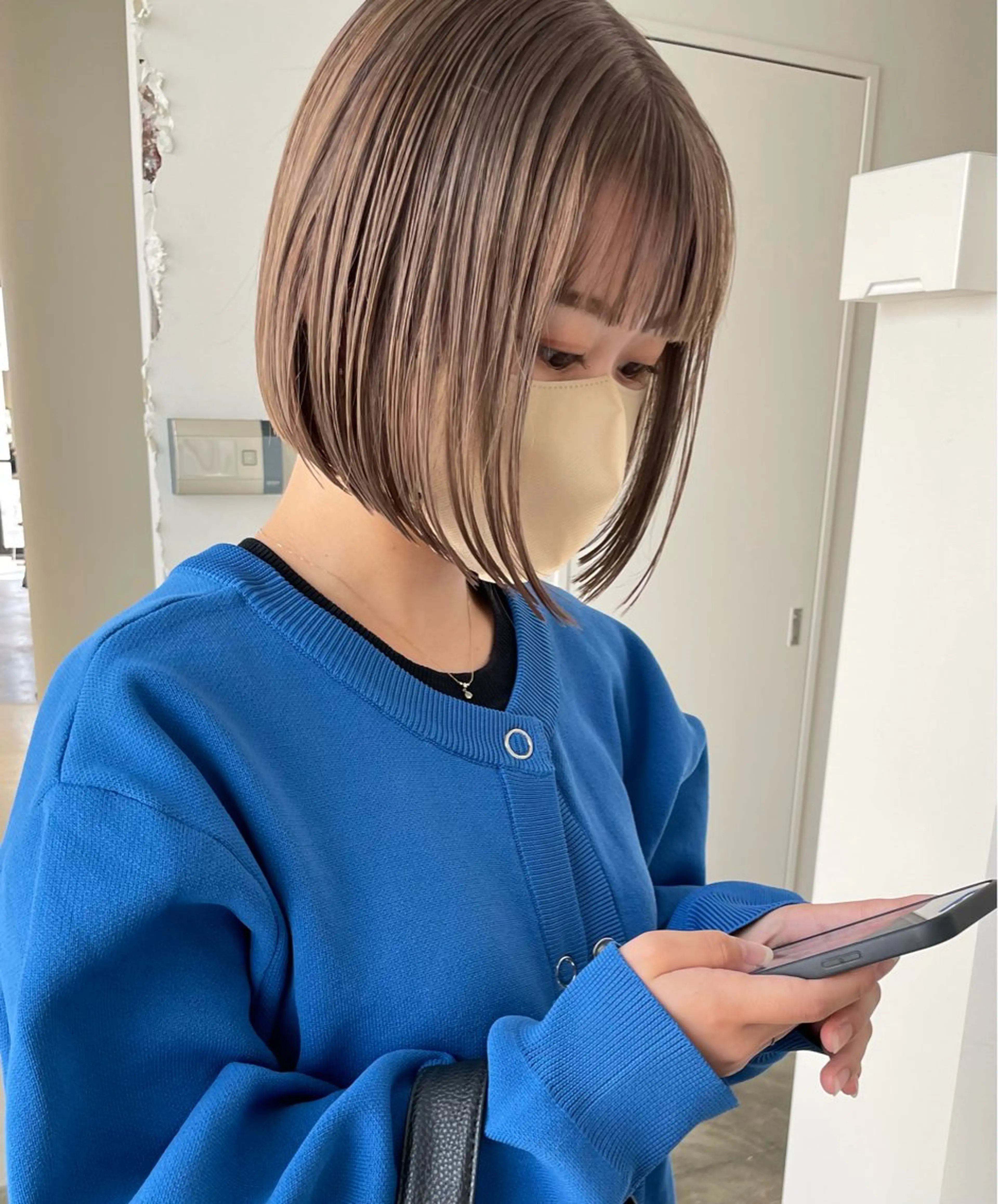 ミディアム AIKA /大阪美容室のヘアスタイル