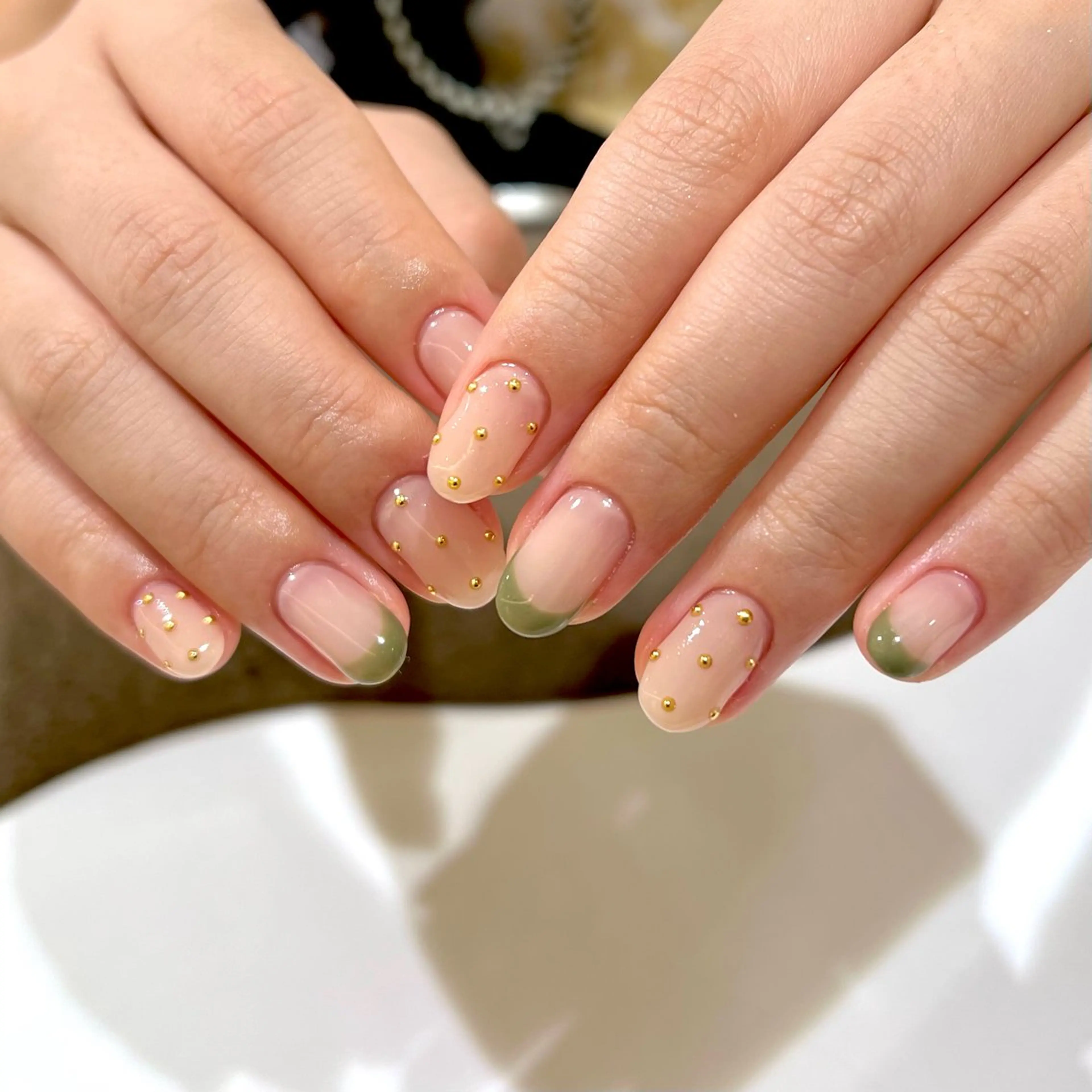 ネイル 持ち込み ハンドネイル 田中 夏海のネイルデザイン