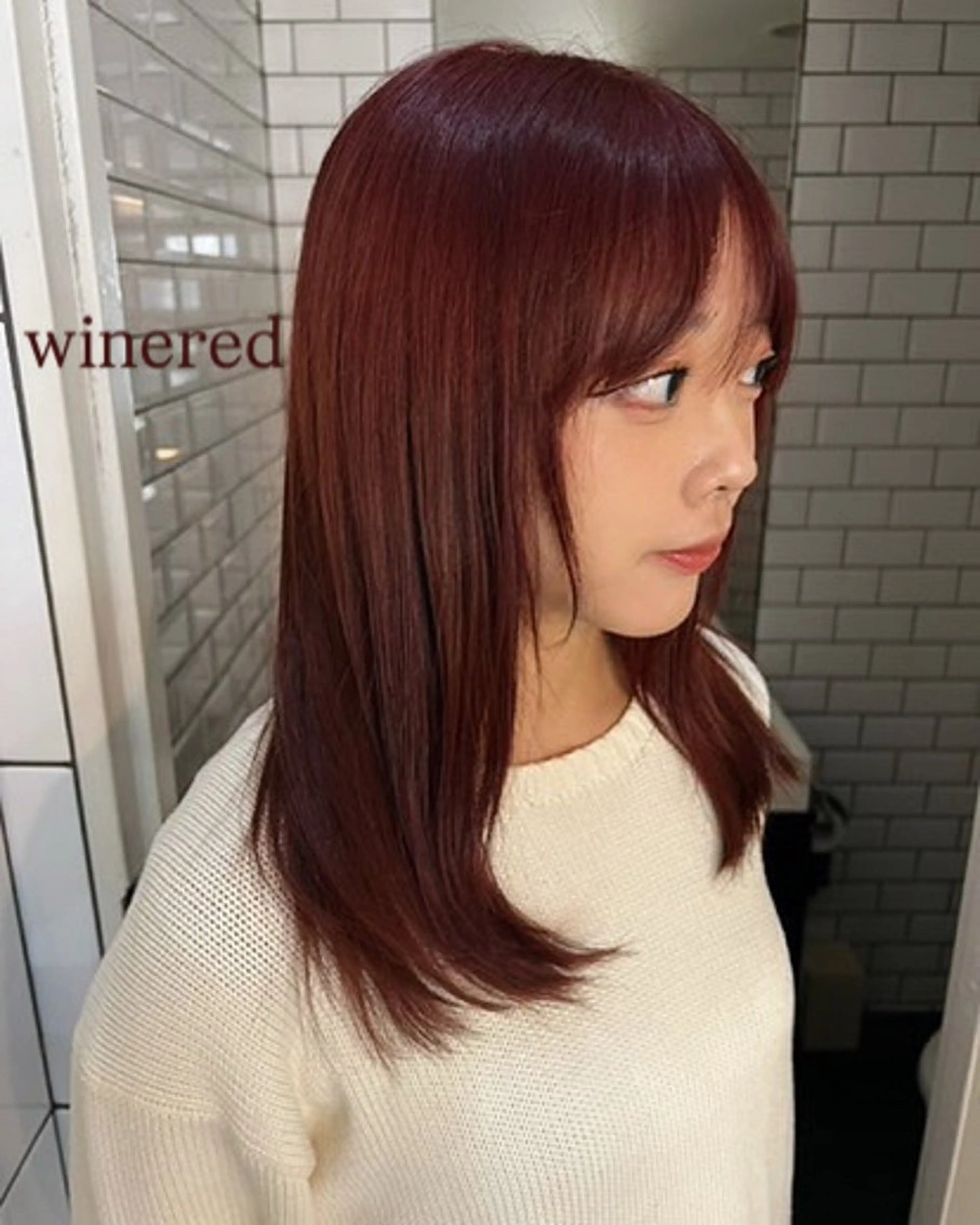 セミロング ブリーチ縮毛矯正 ／   DAIA🔥のヘアスタイル