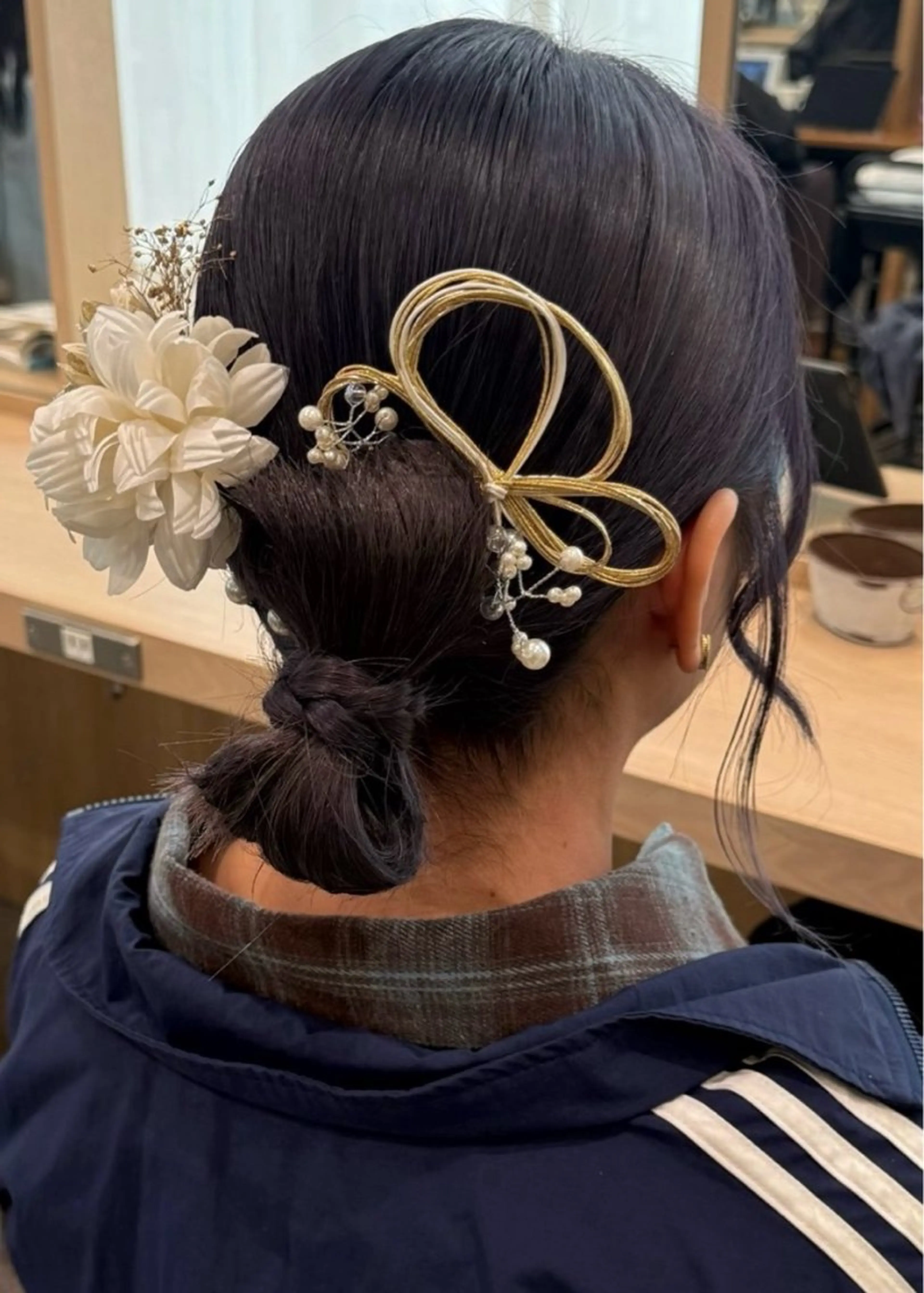 ヘアアレンジ ヘアセット ハイトーン/ダブル カラー/あやかのヘアスタイル