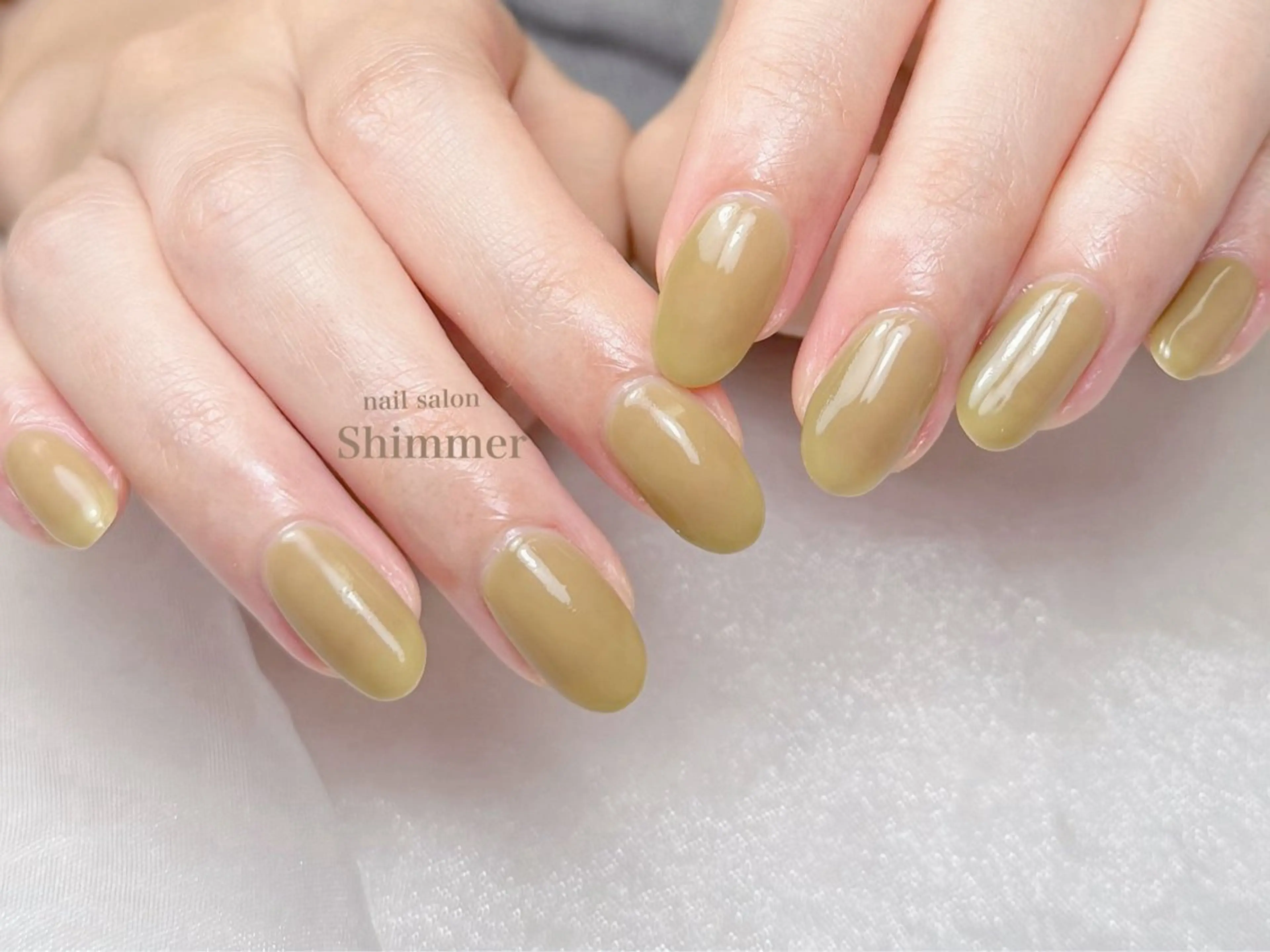 ネイル ハンドネイル Shimmer Risaのネイルデザイン