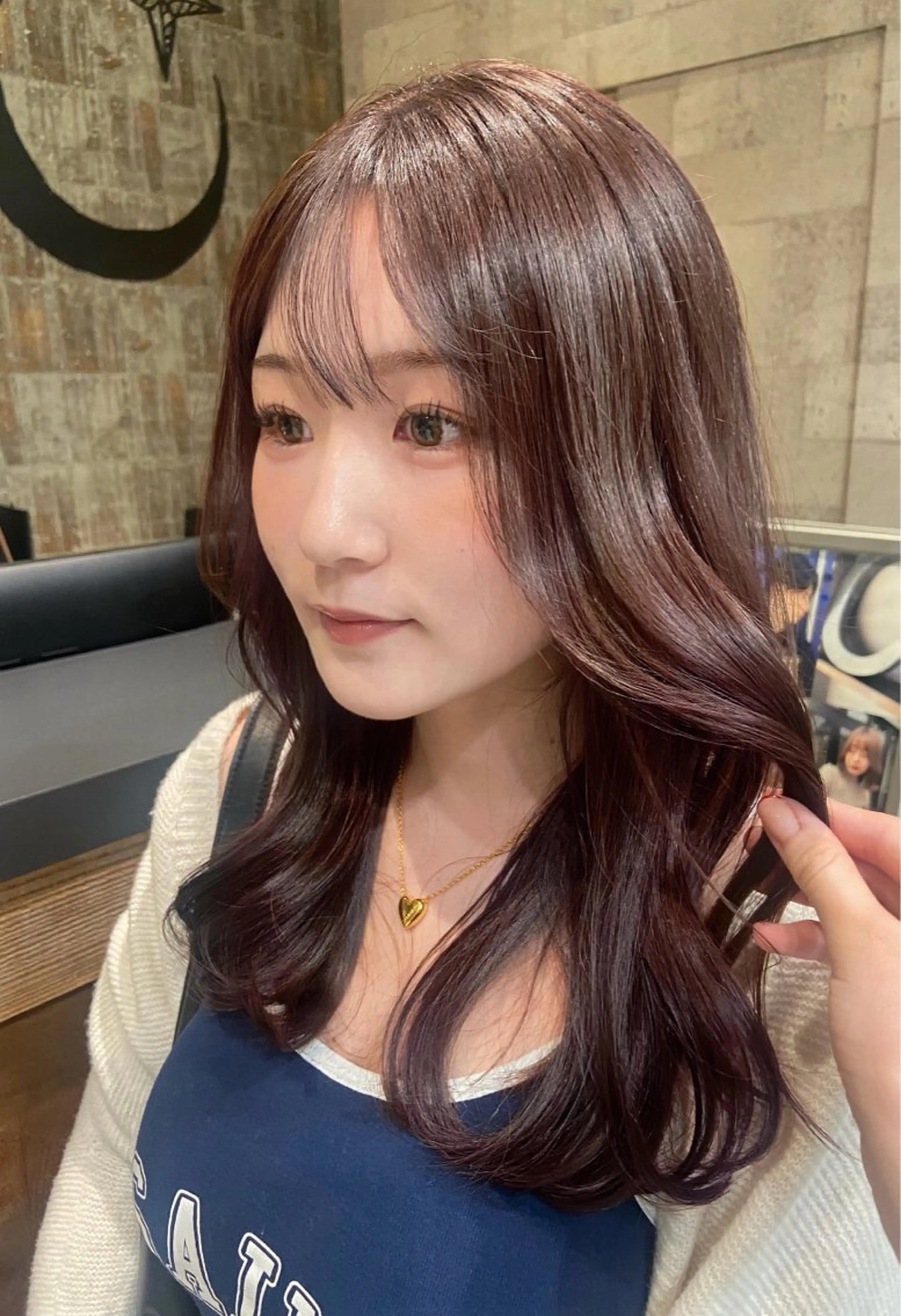 カラー ブリーチ ブラウンカラー ブリーチなしカラー ピンクカラー ヘアカラー The C 海老名 Sona🐈‍⬛のヘアスタイル