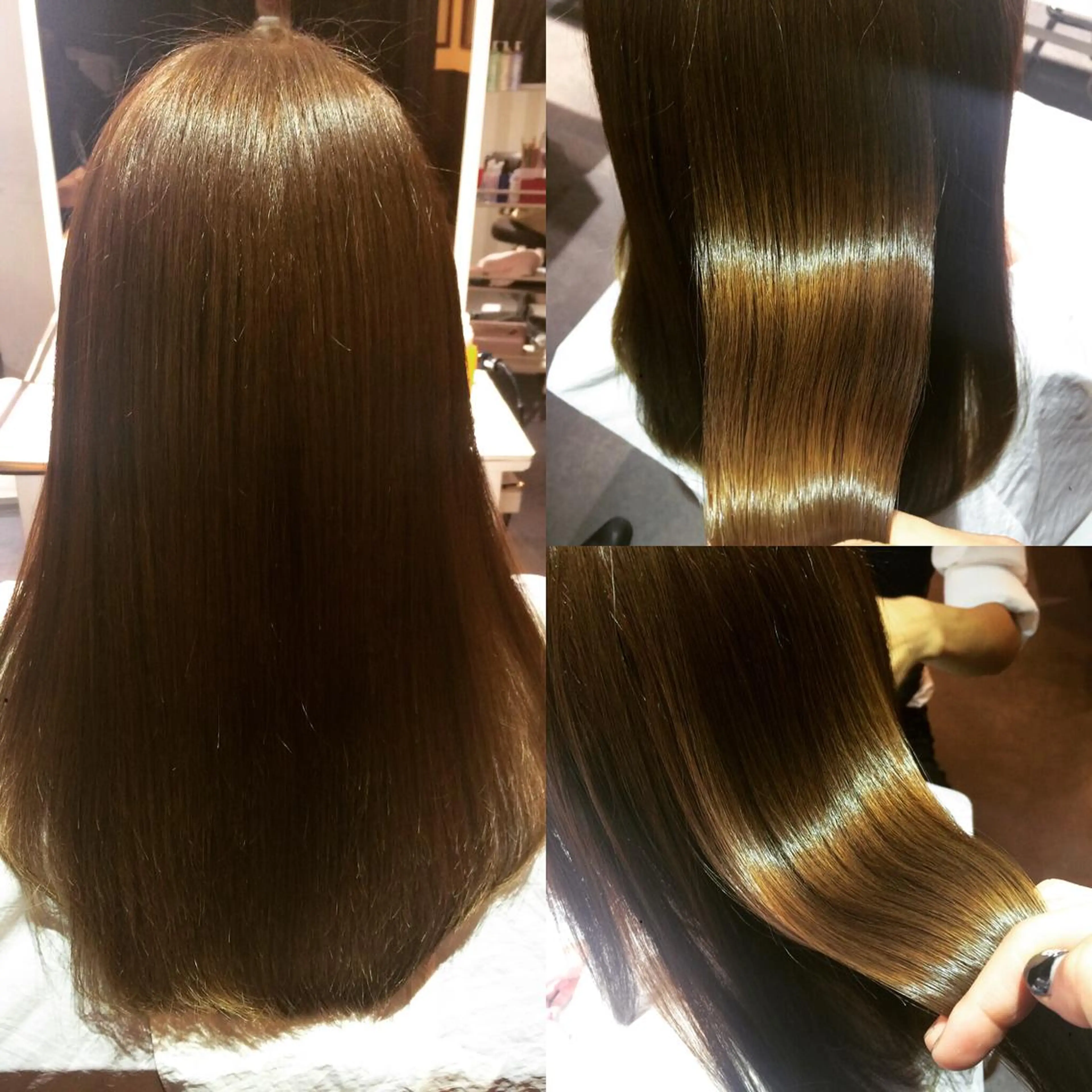 ロング カラー CHAINON 近鉄奈良店のヘアスタイル