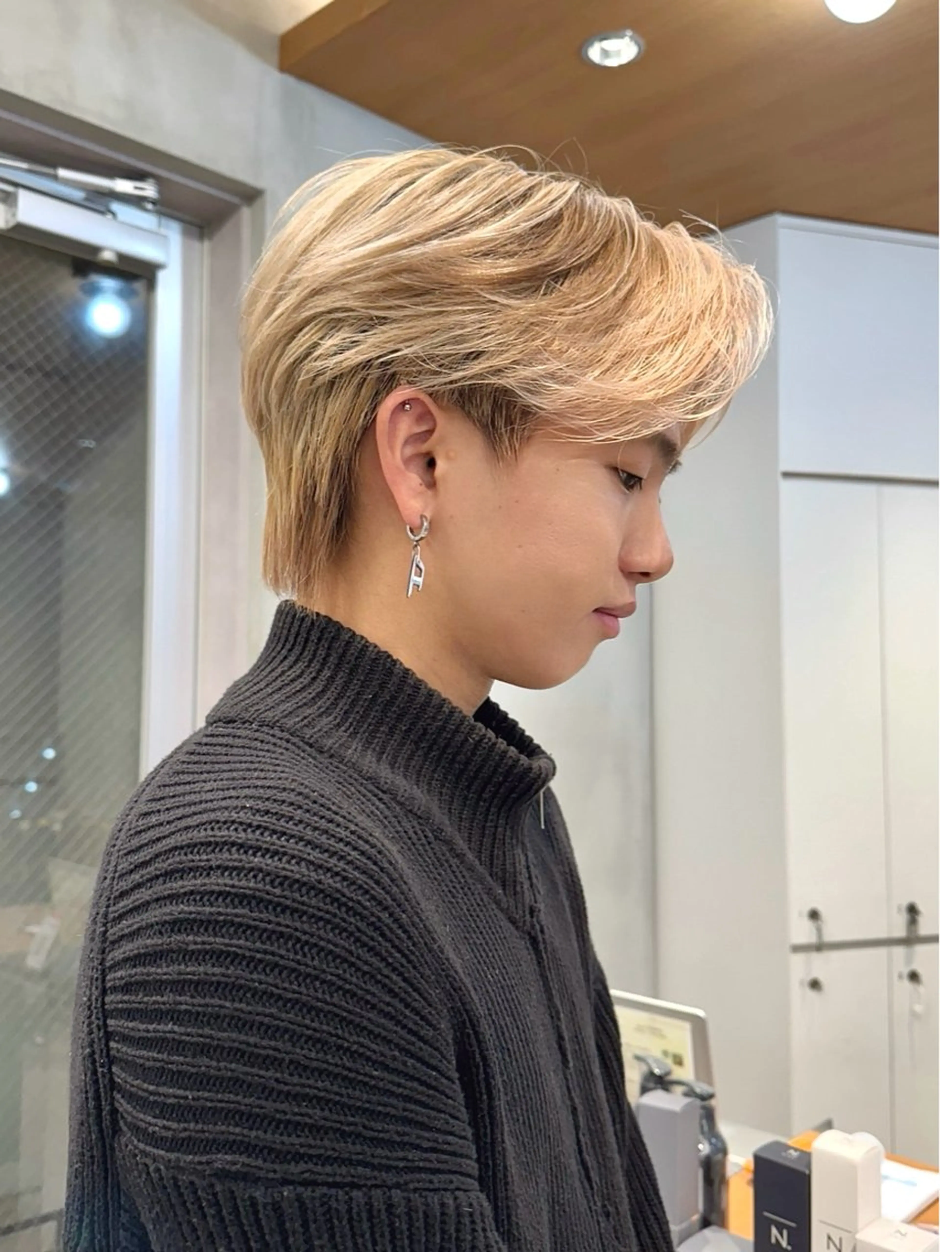 メンズ センターパート /メンズ/海野颯生のヘアスタイル