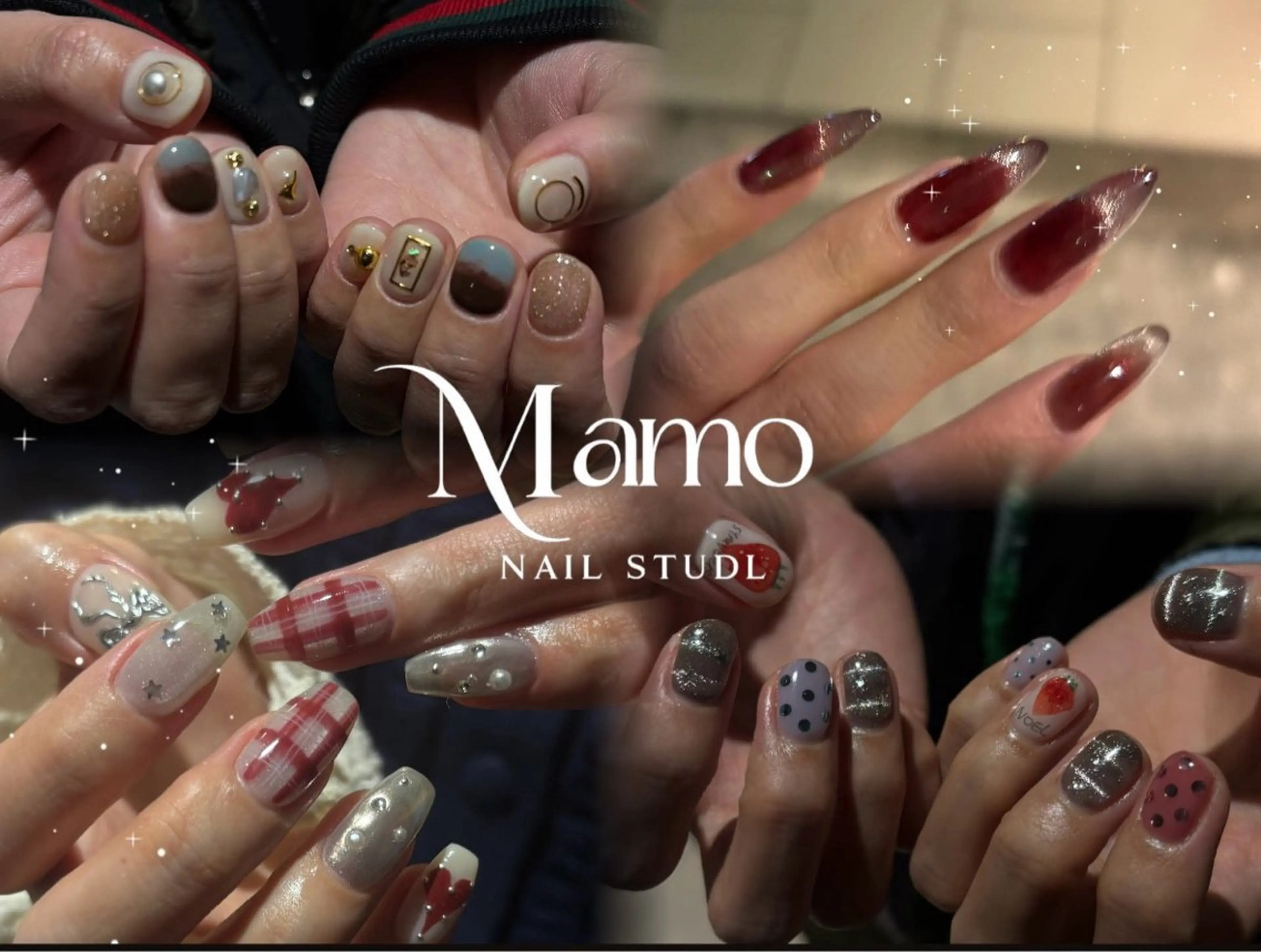ネイル mano Hanaのネイルデザイン
