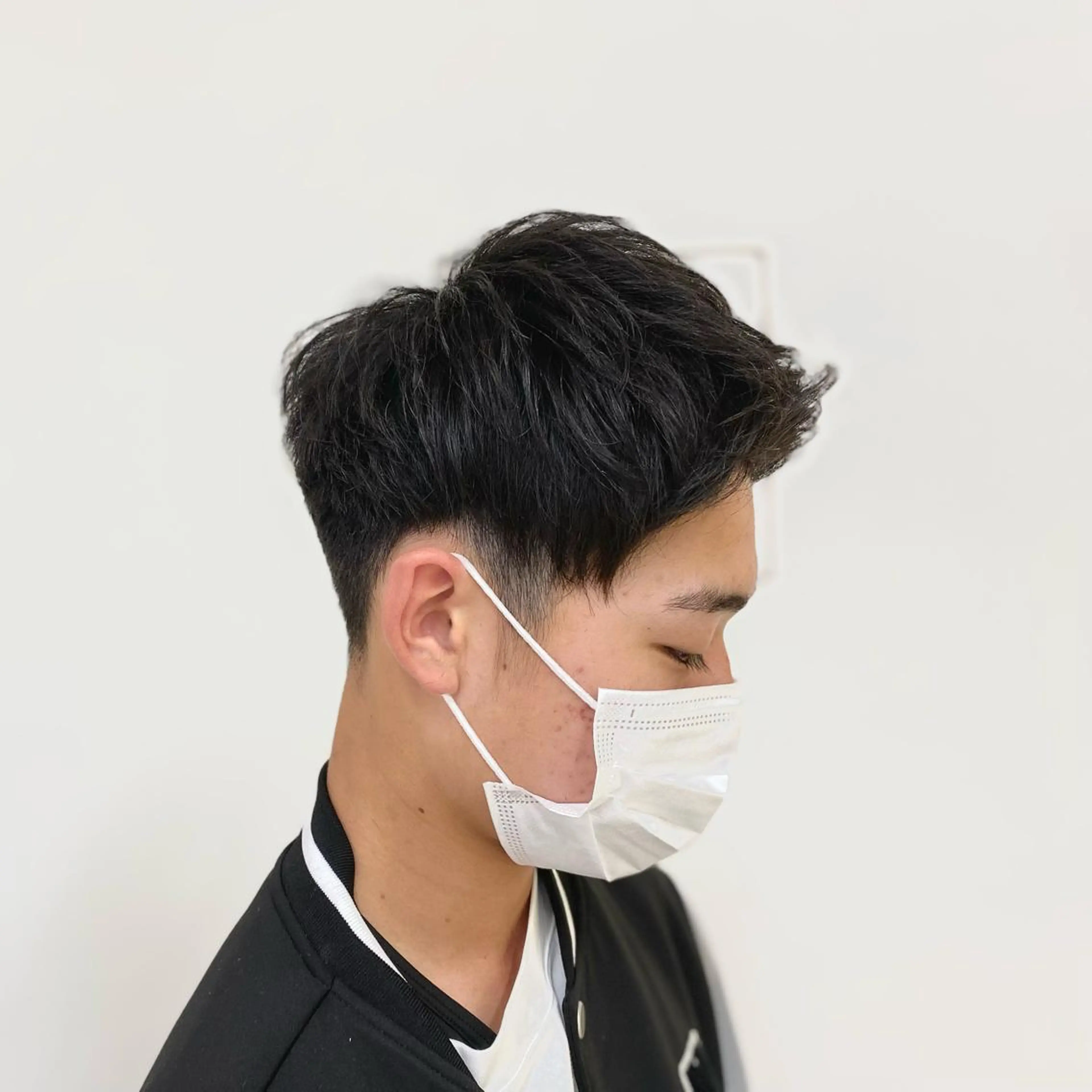 メンズ アップバング 石井 一輝のヘアスタイル