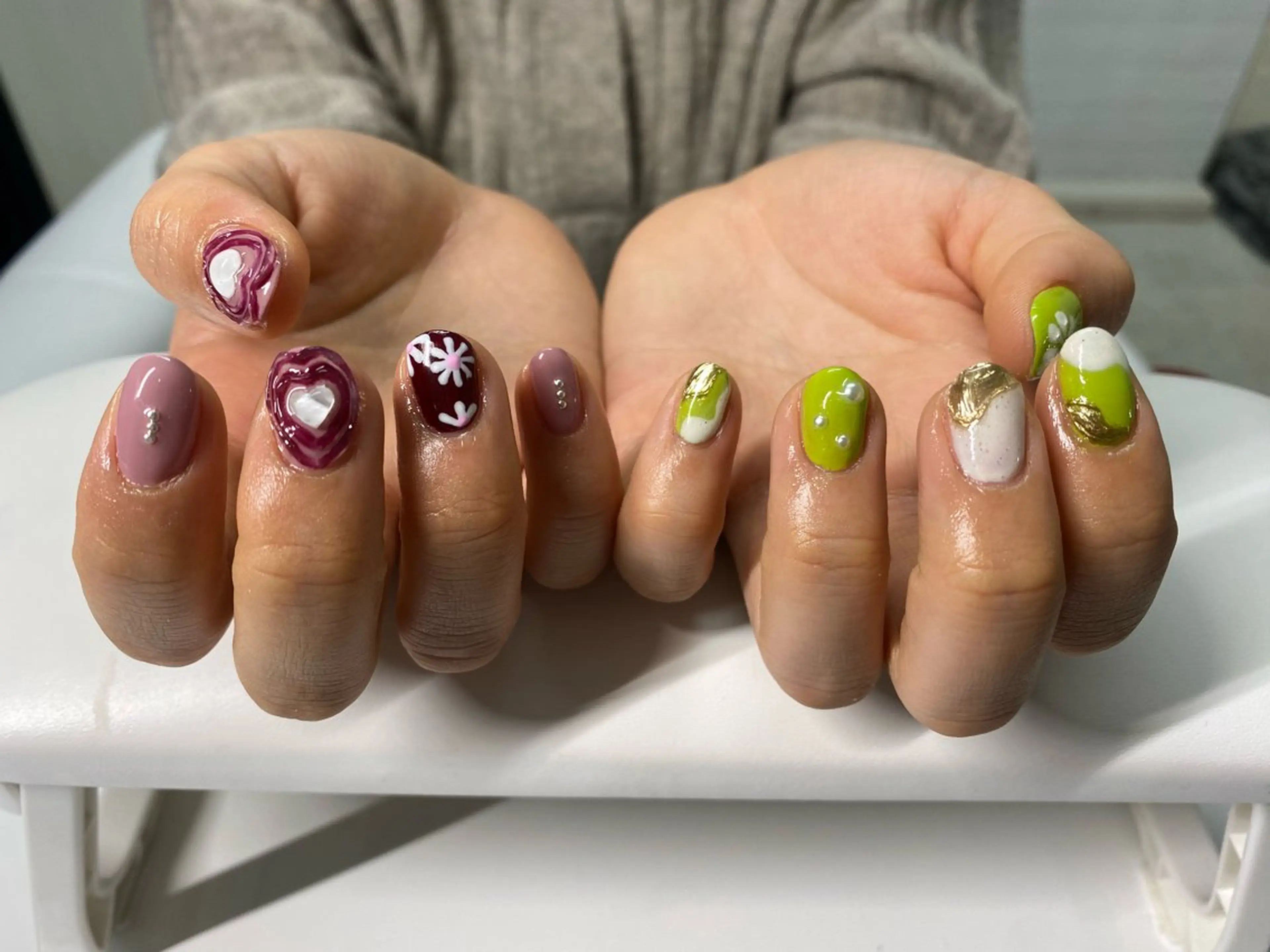 ネイル Nail&Eyelash epa 仙台駅前店所属・さとう のぞみのネイルデザイン