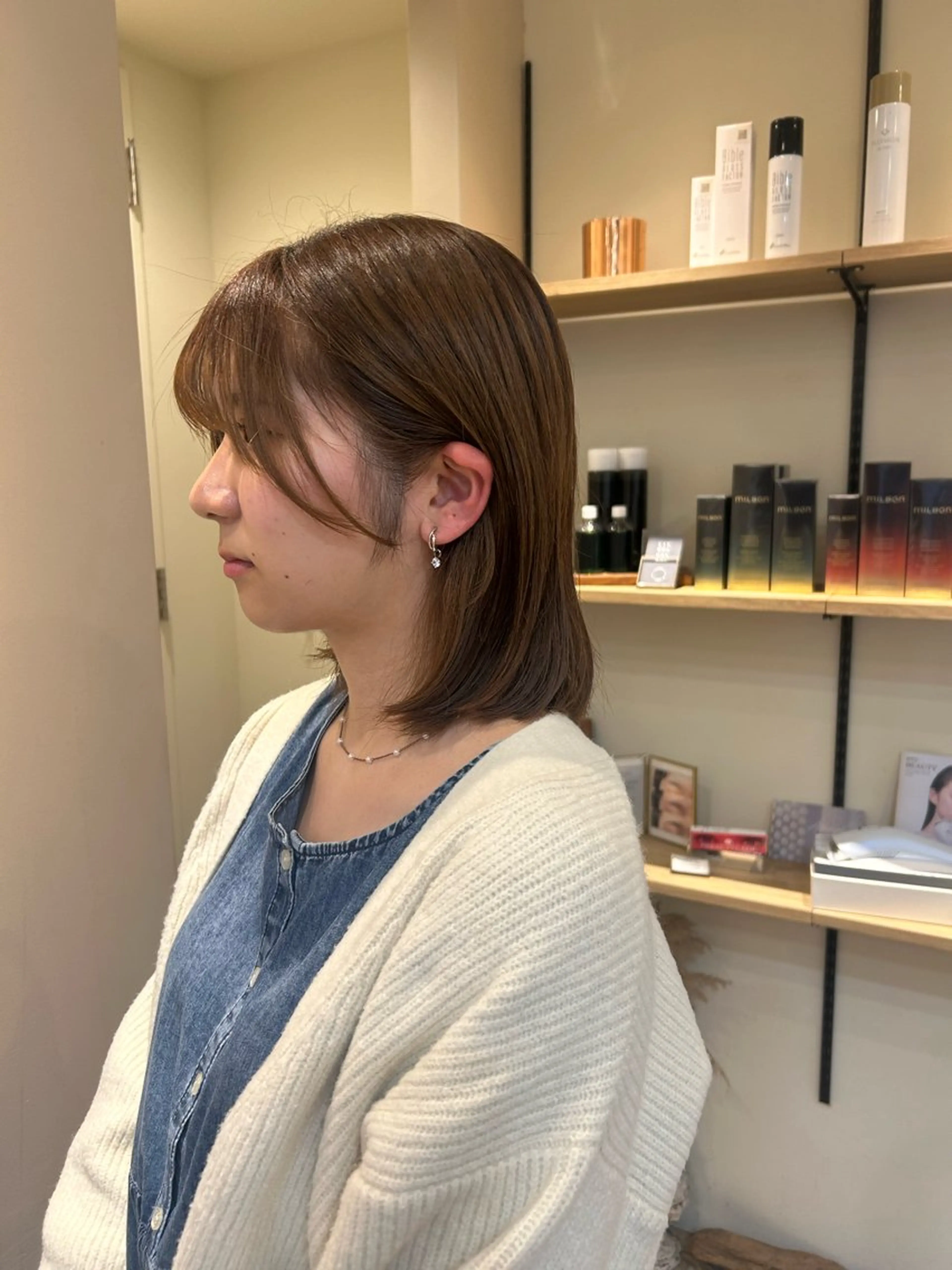 ミディアム カット ♥yelm ユウナ♥のヘアスタイル