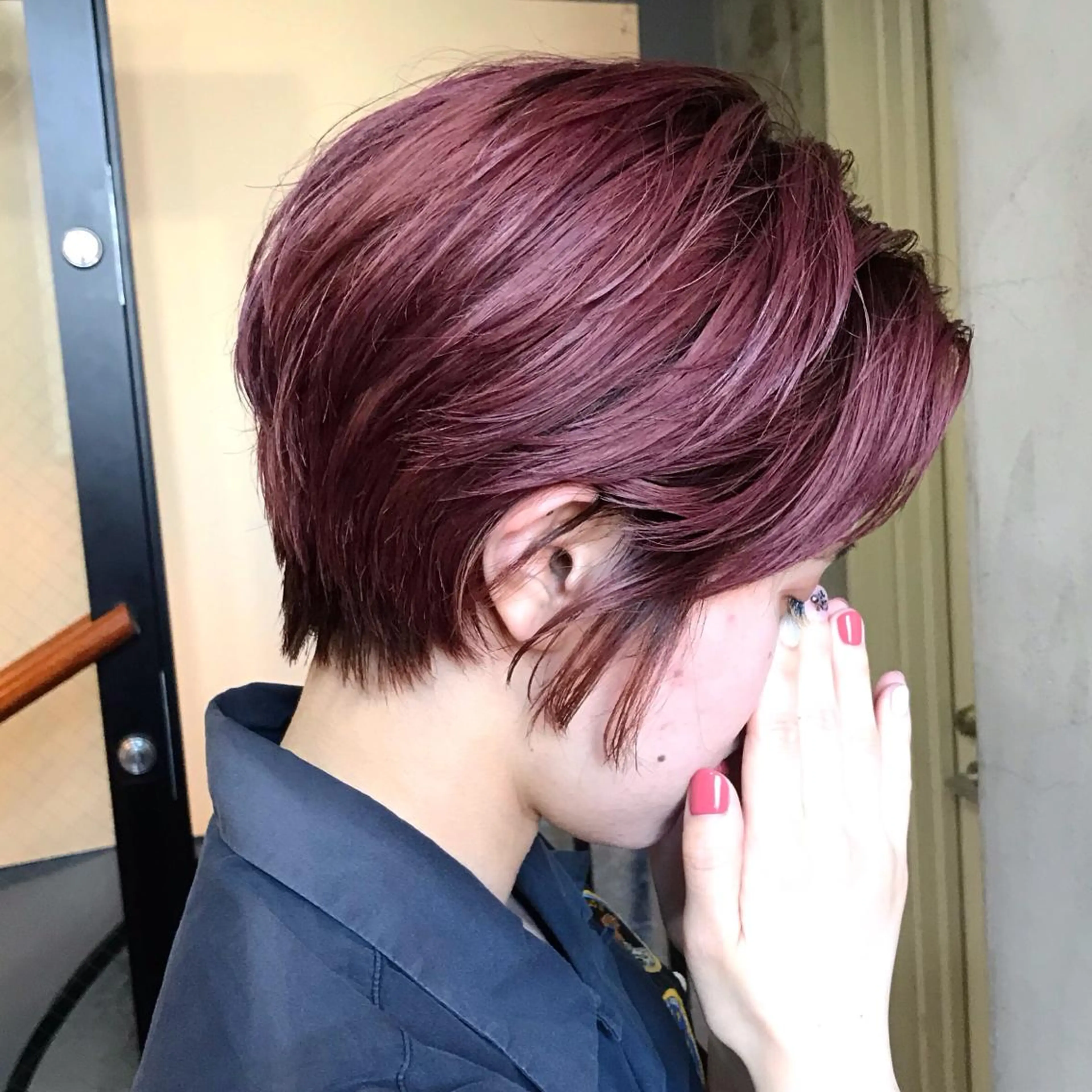 ショート ヘアカラー トリートメント 髪質改善満足度NO1 山下のヘアスタイル