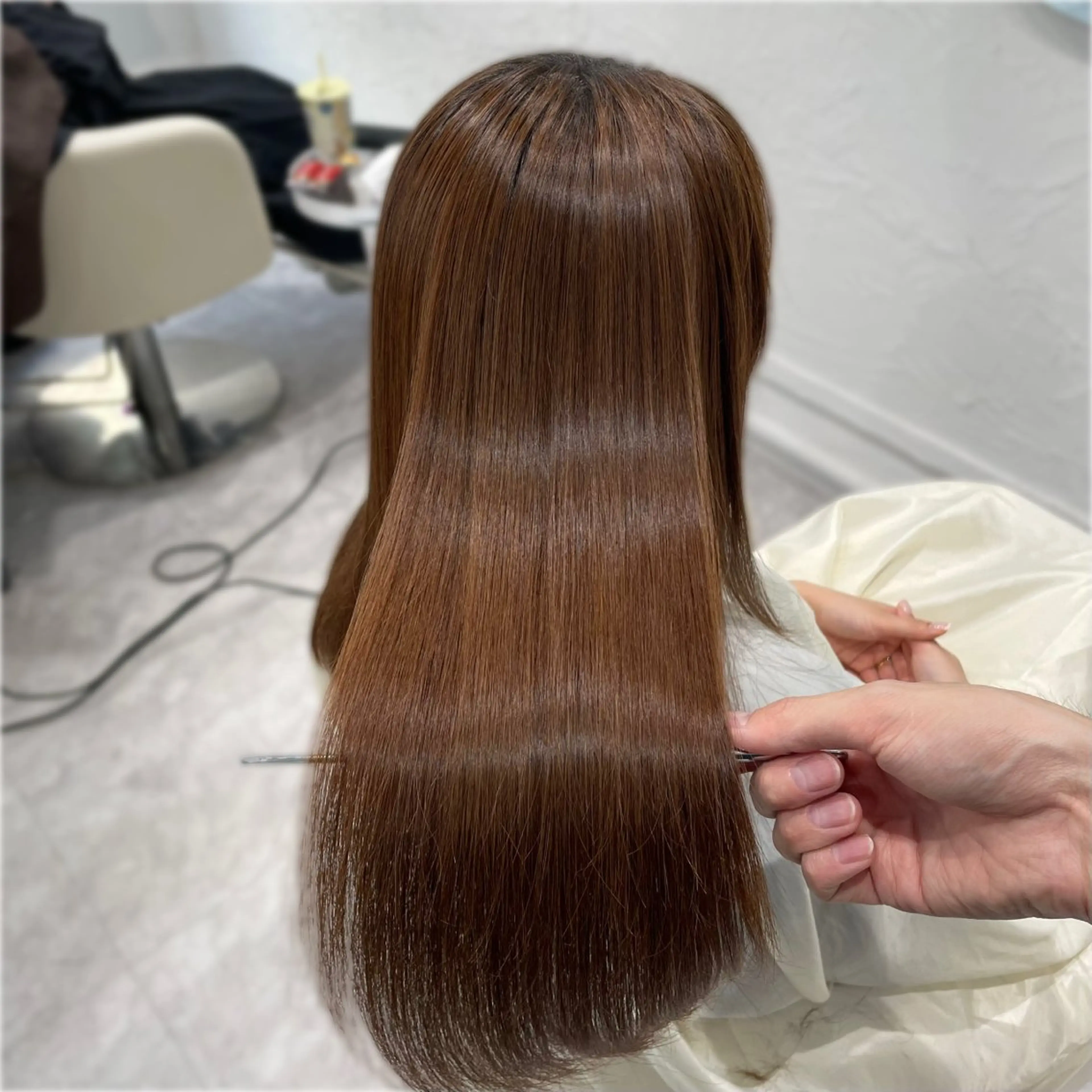 【矯正後のアフターケア】メンテナンスTR+前髪カットの写真