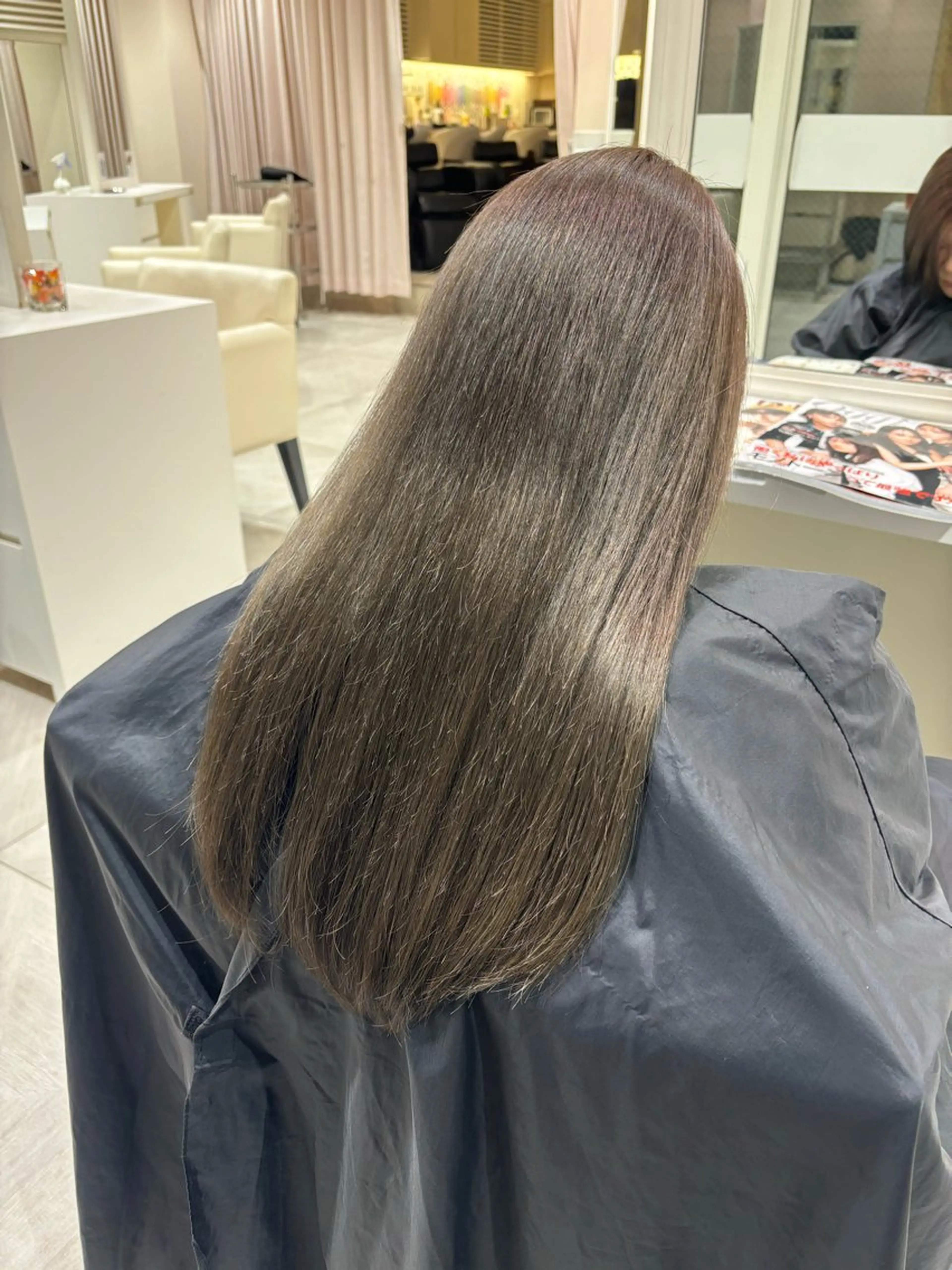 カラー ブリーチ ヘアカラー 間島 叶のヘアスタイル