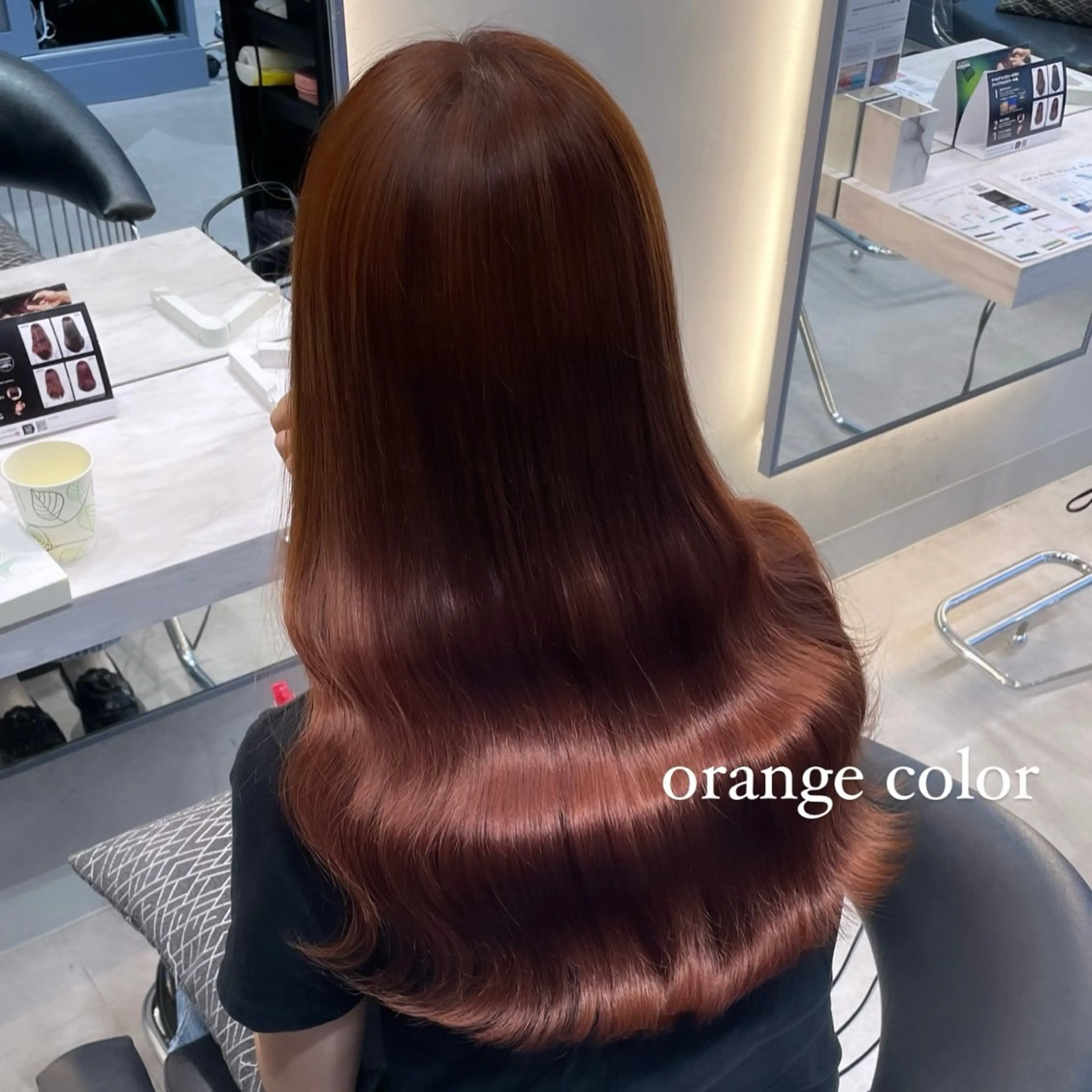 【ケアしながらカラーしたい方はこちら♡】艶カラー🎀🤎 + 3stepスチームトリートメント付き🧼の写真