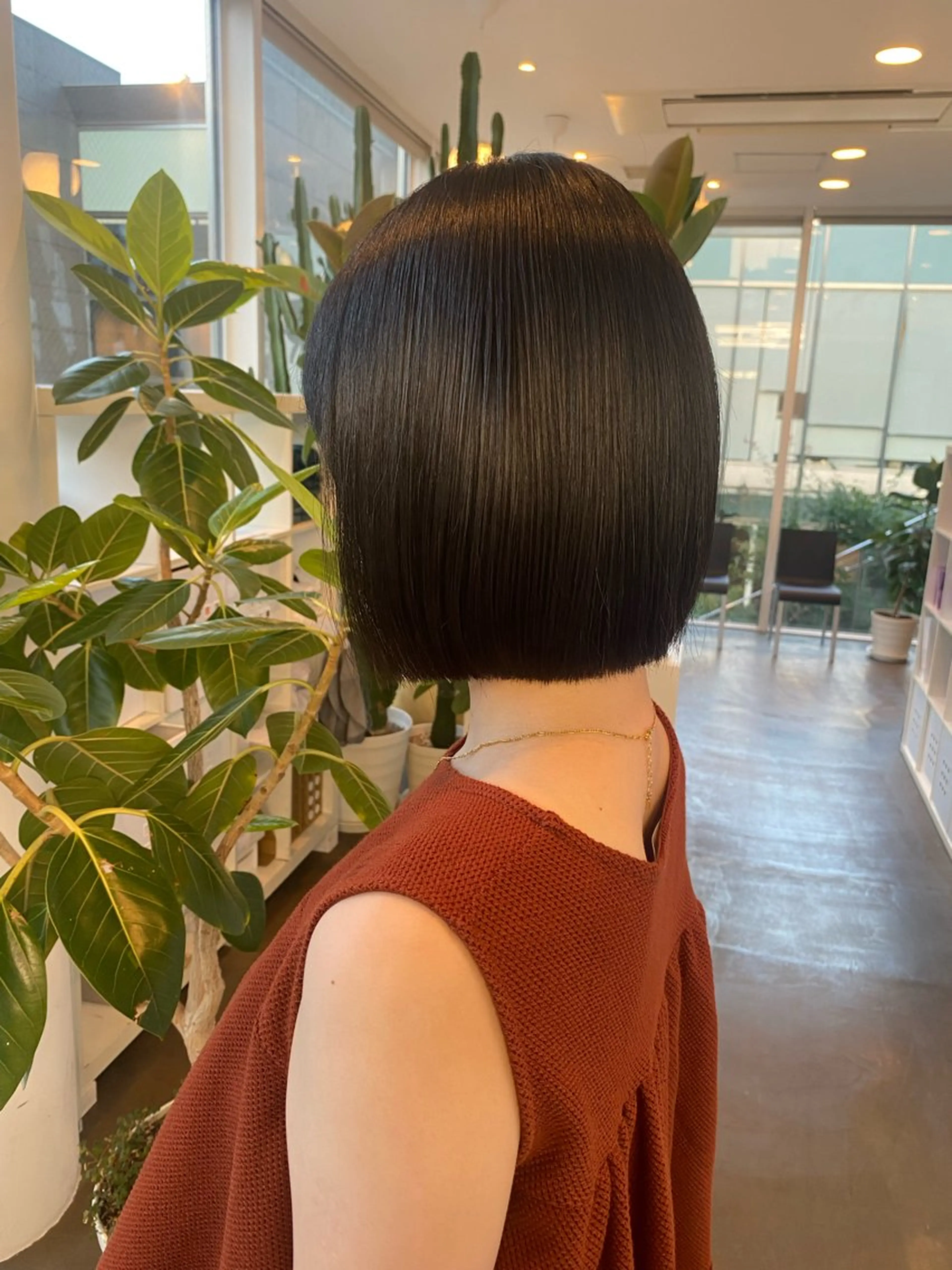 ショート ボブ カット ヘアカラー トリートメント 🎧ayaka/ボブ /透明感カラー🩵のヘアスタイル