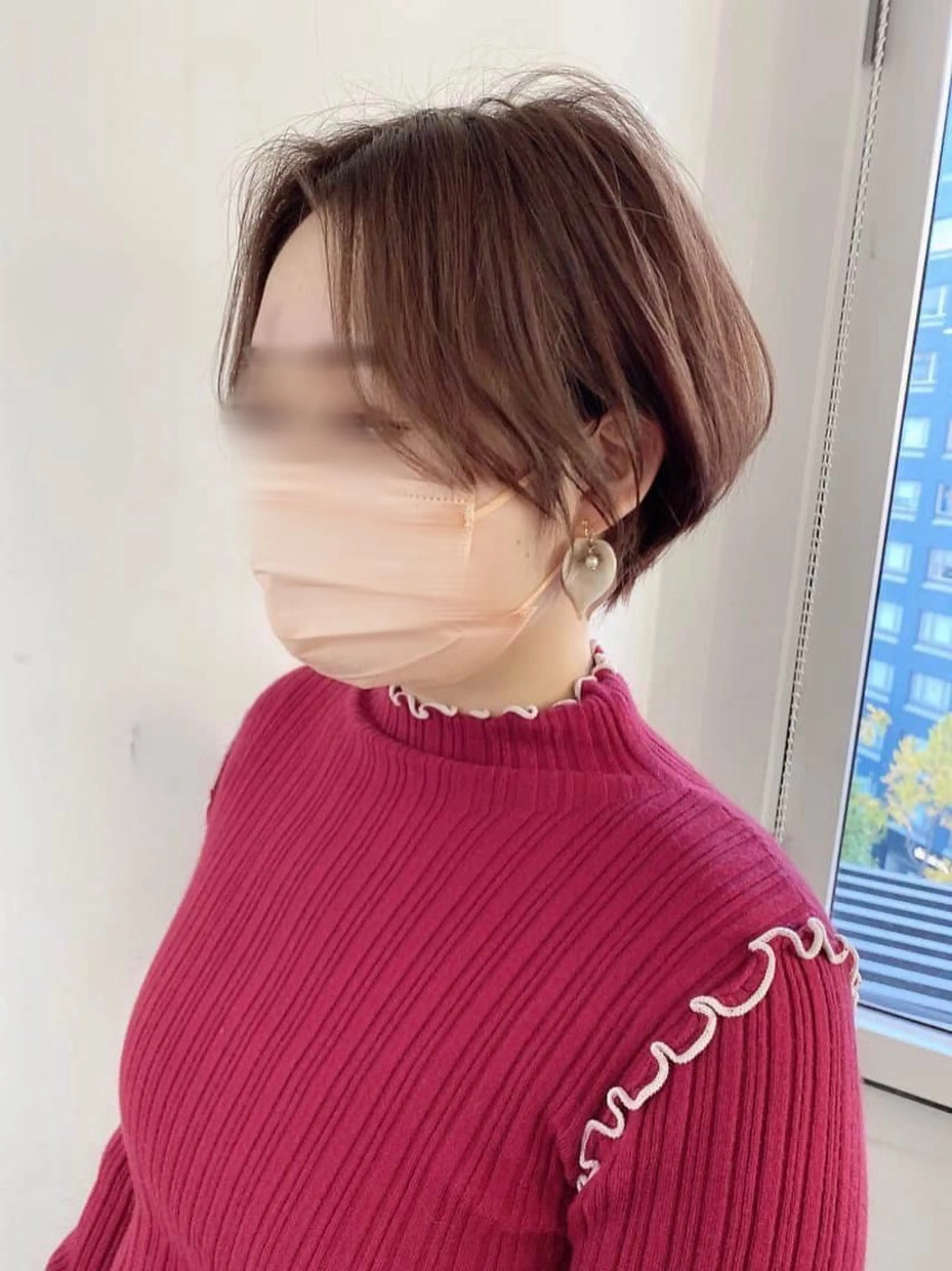 ショート い な み ま なのヘアスタイル