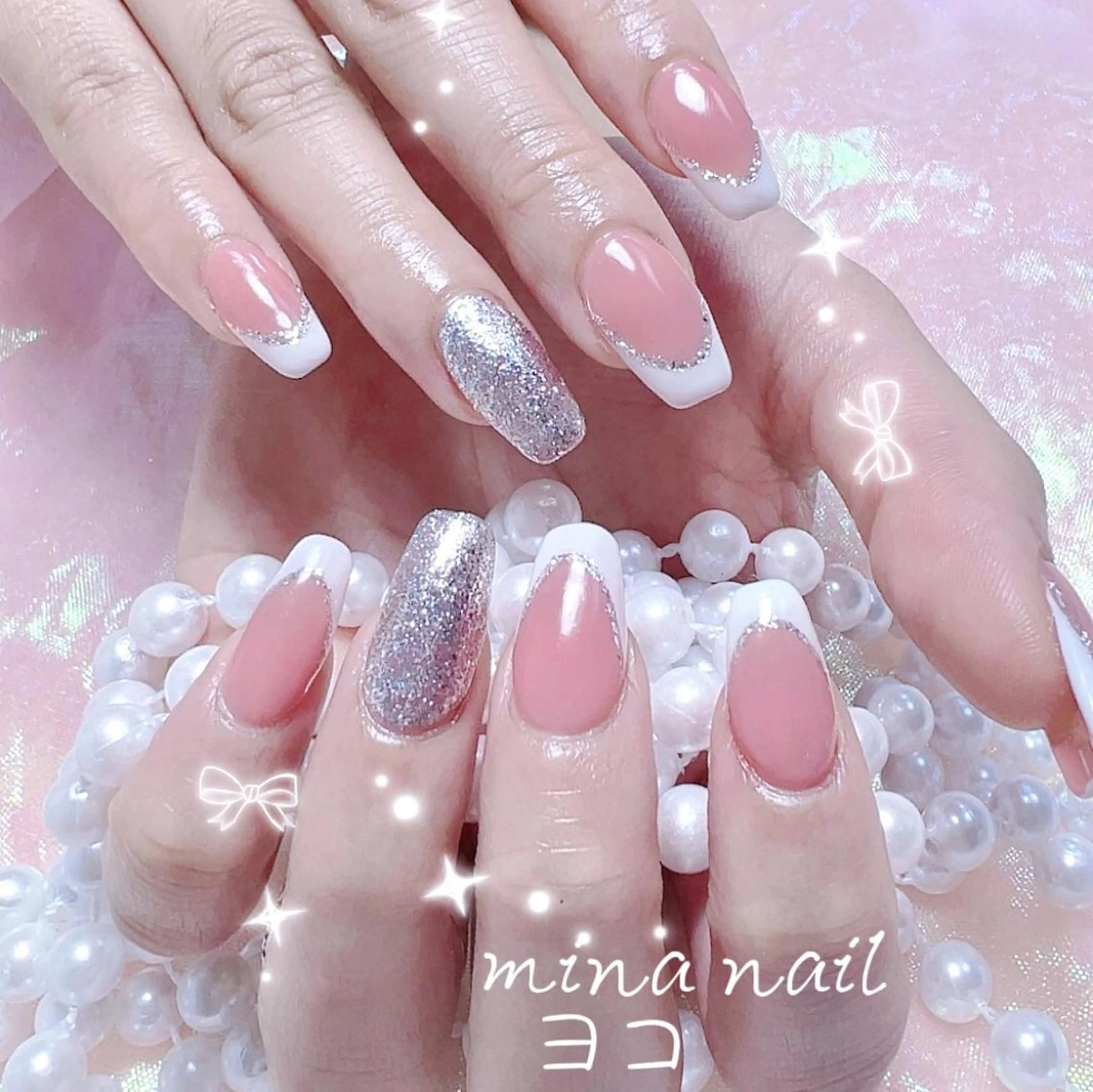 ネイル 🎀まゆ 🪽🐾のネイルデザイン