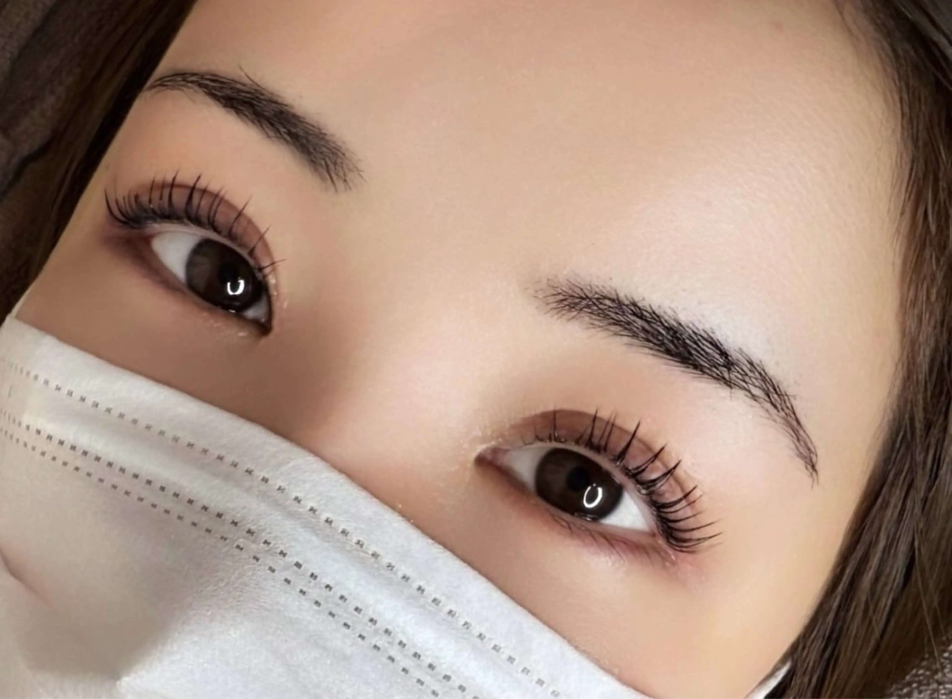 【すっぴんでも盛れる👀】マスカラパーマ✨ティント付きで時短メイク♪の写真