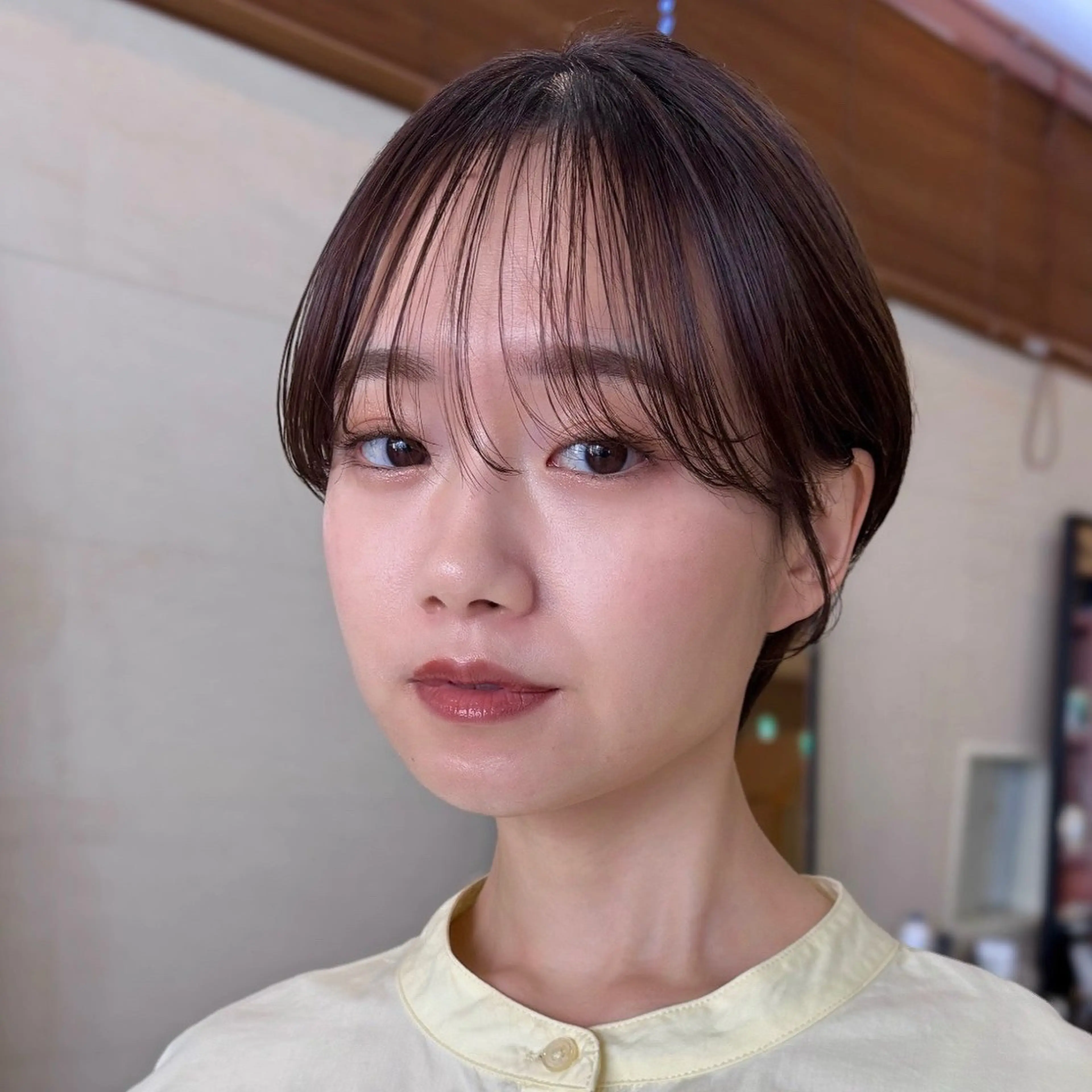 前髪カット✂️➕前髪縮毛矯正✨🫧の写真