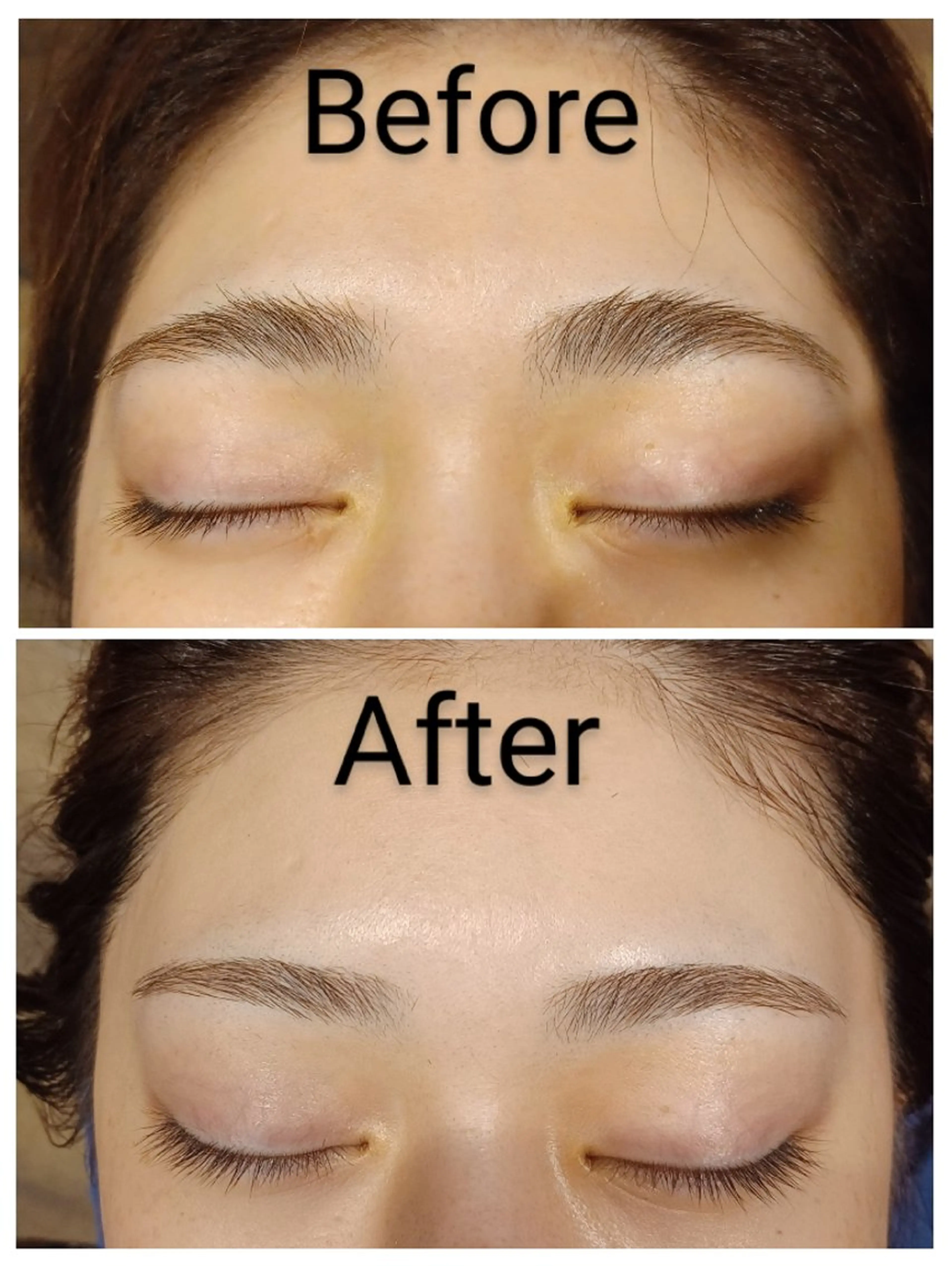 印象がガラリと変わる！眉毛デザイン+保湿パック＋４つから選べるリラクゼーションメニューの写真